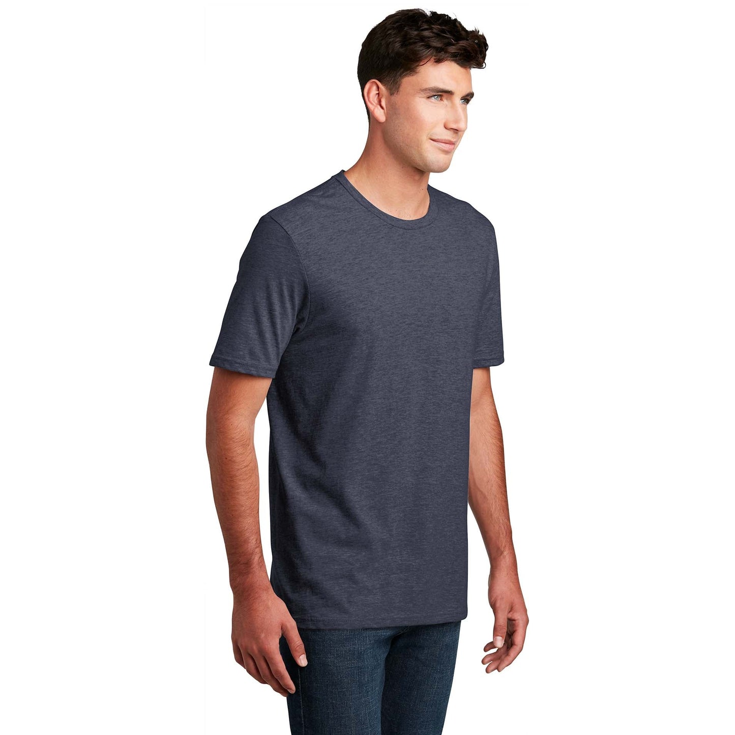 Black T-Shirts - District - Soft Fabric - Comfortable Quality