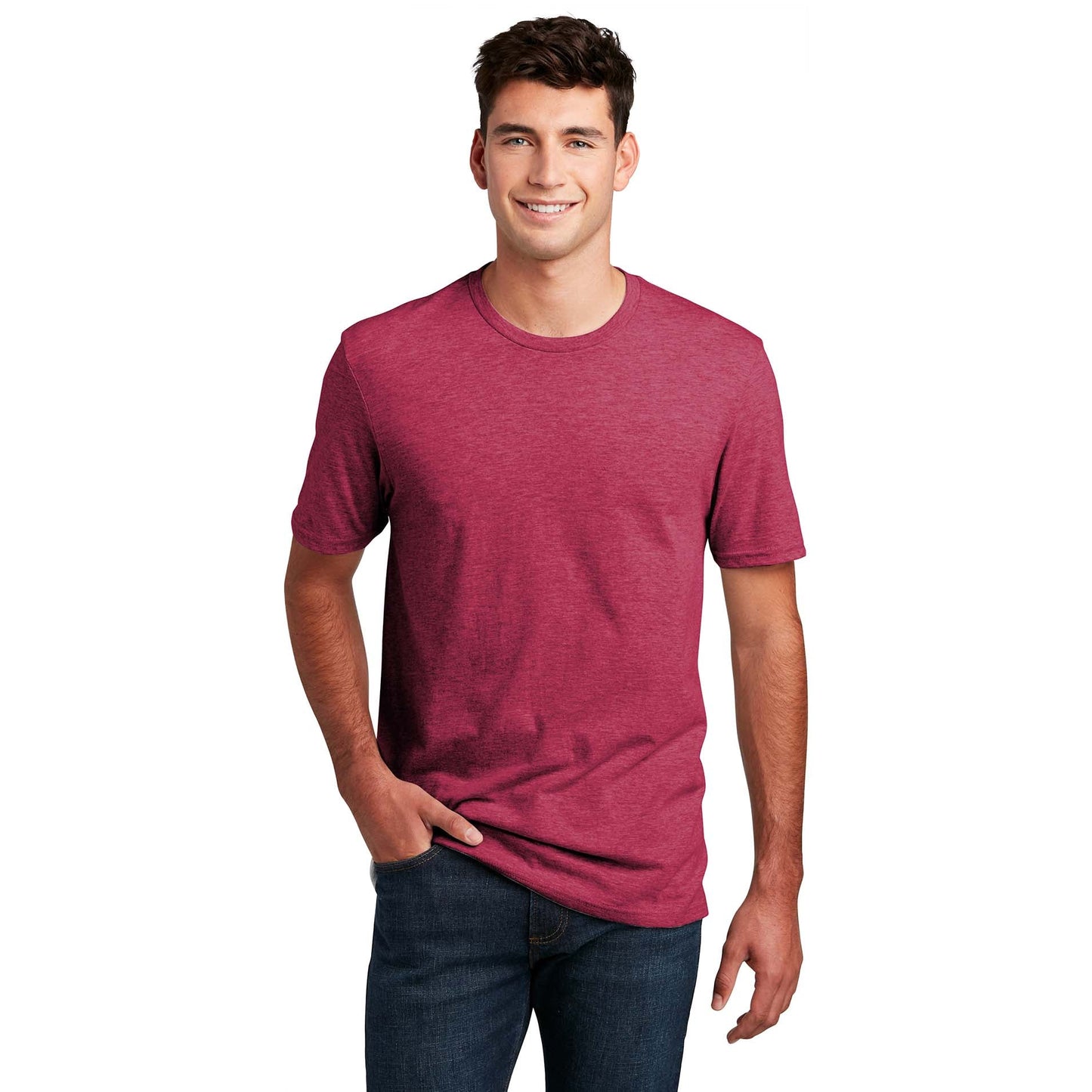 Black T-Shirts - District - Soft Fabric - Comfortable Quality