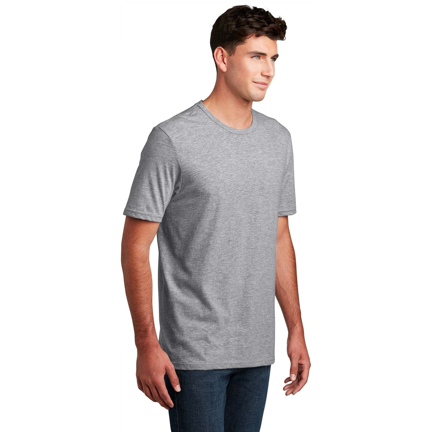 Black T-Shirts - District - Soft Fabric - Comfortable Quality