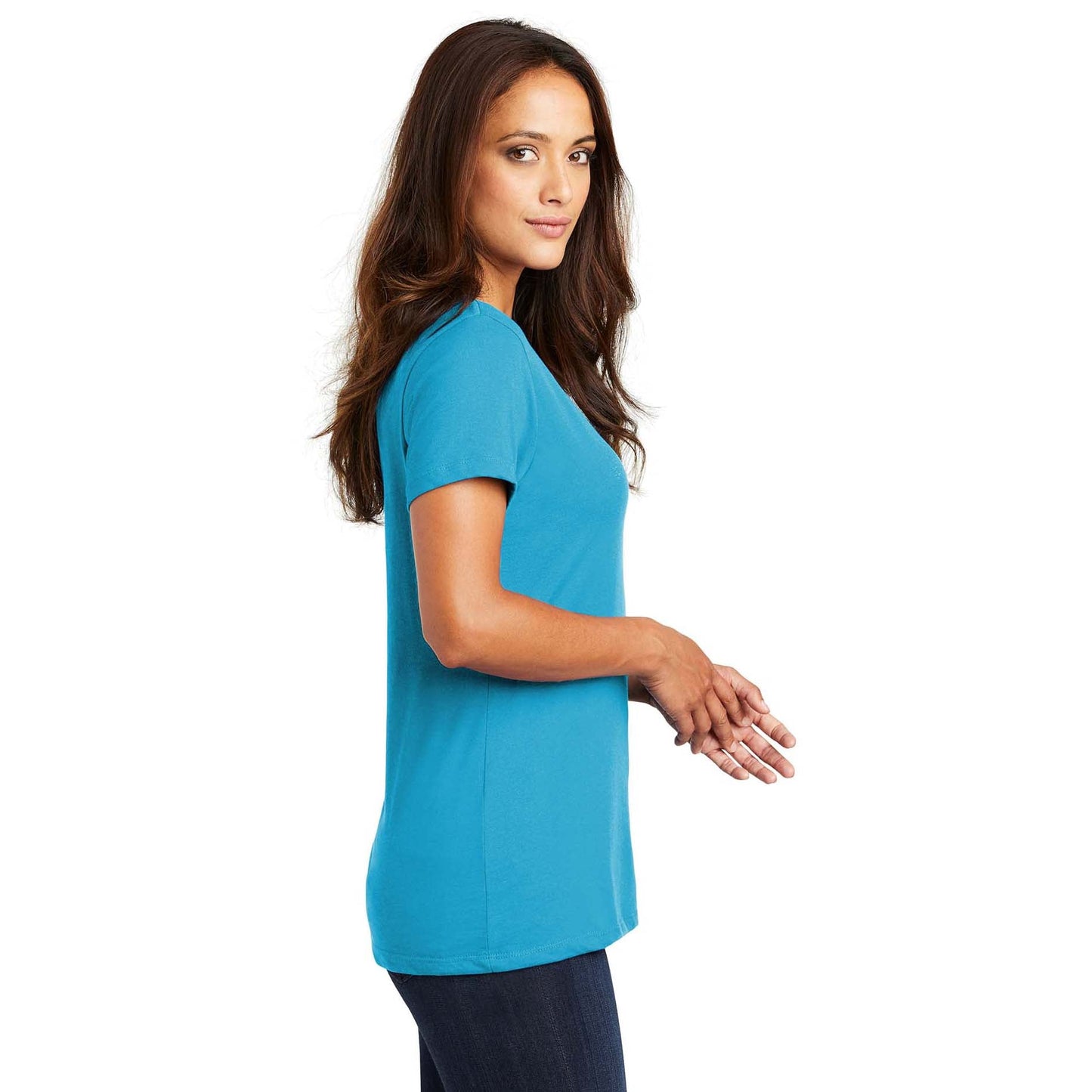 Heathered Nickel T-Shirt - District - Quality Tee
