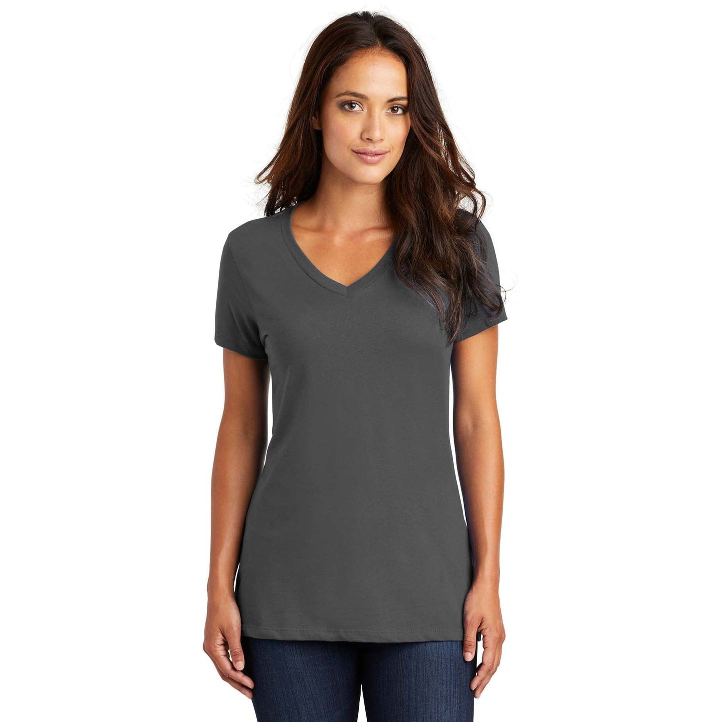 Heathered Nickel T-Shirt - District - Quality Tee