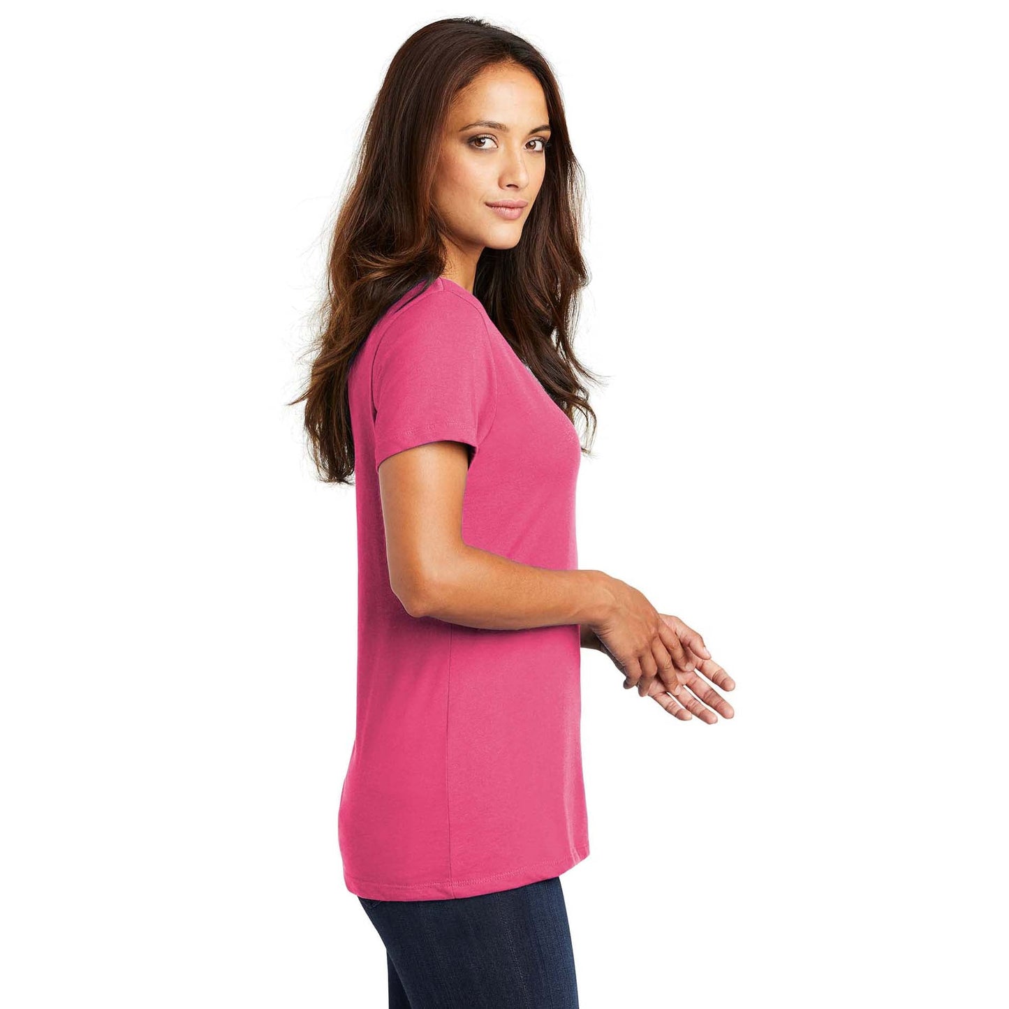 Heathered Nickel T-Shirt - District - Quality Tee