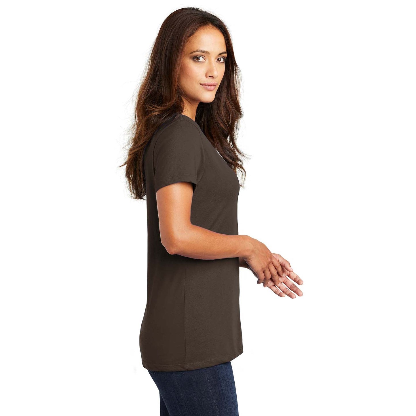 Heathered Nickel T-Shirt - District - Quality Tee