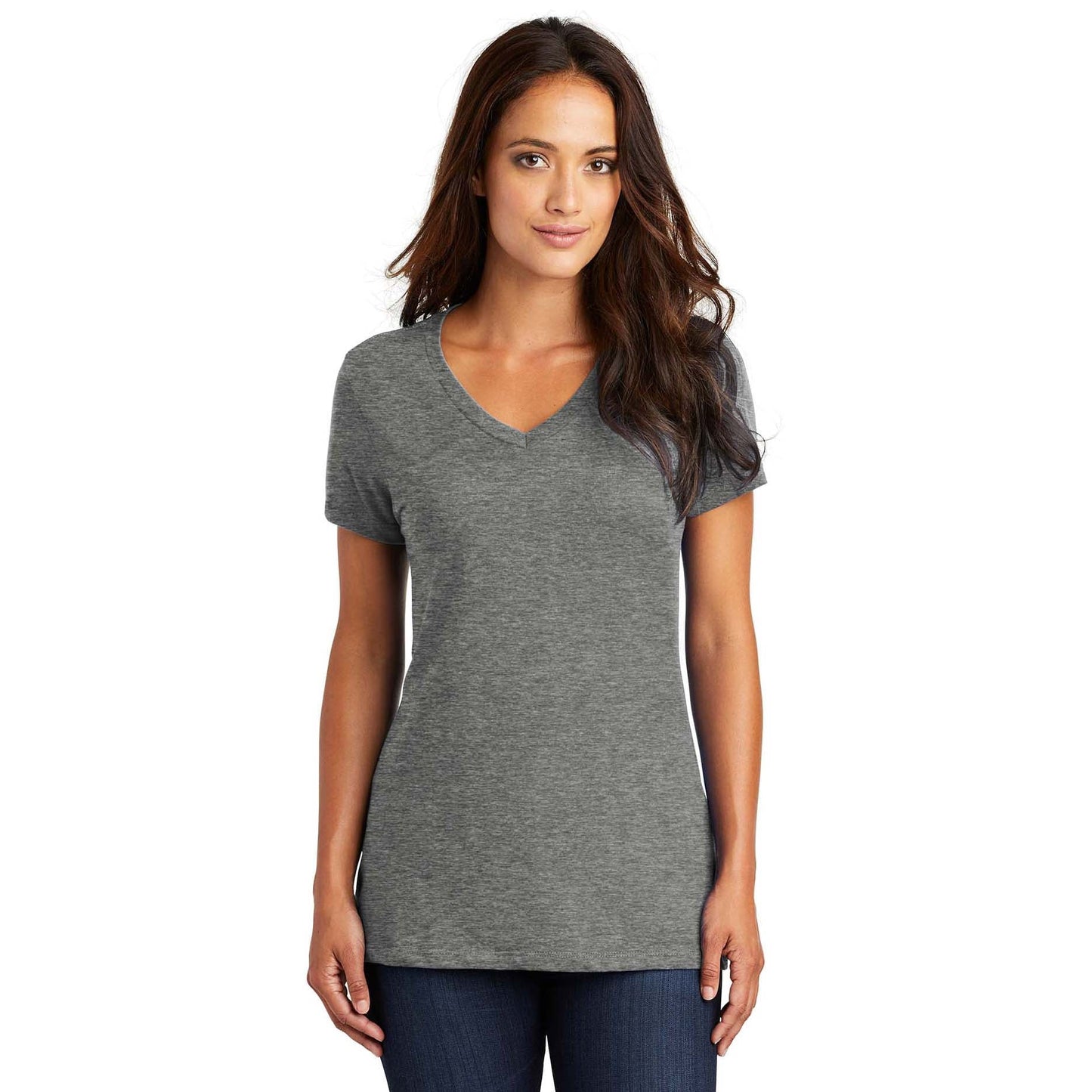 Heathered Nickel T-Shirt - District - Quality Tee
