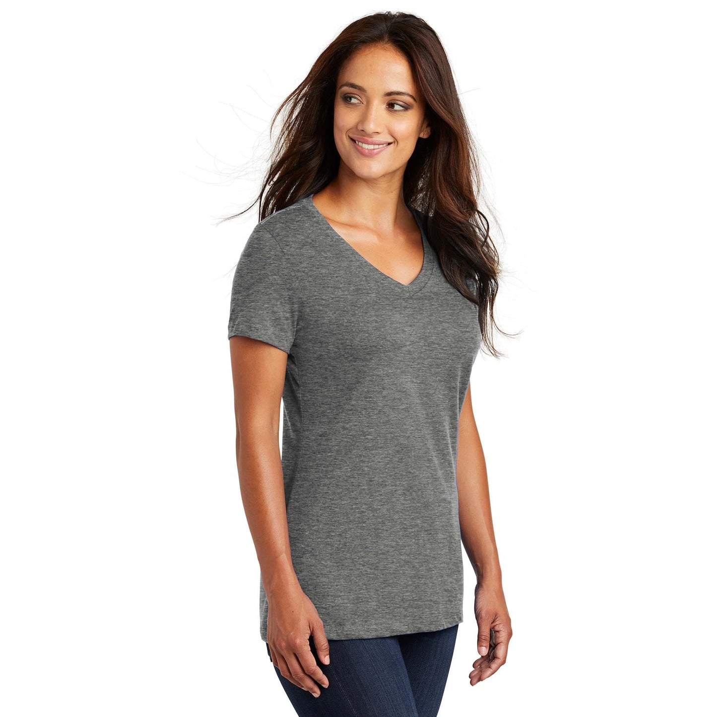 Heathered Nickel T-Shirt - District - Quality Tee