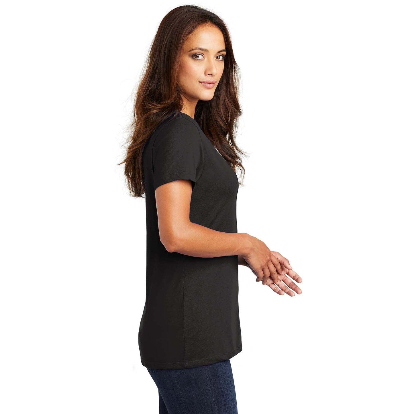Heathered Nickel T-Shirt - District - Quality Tee