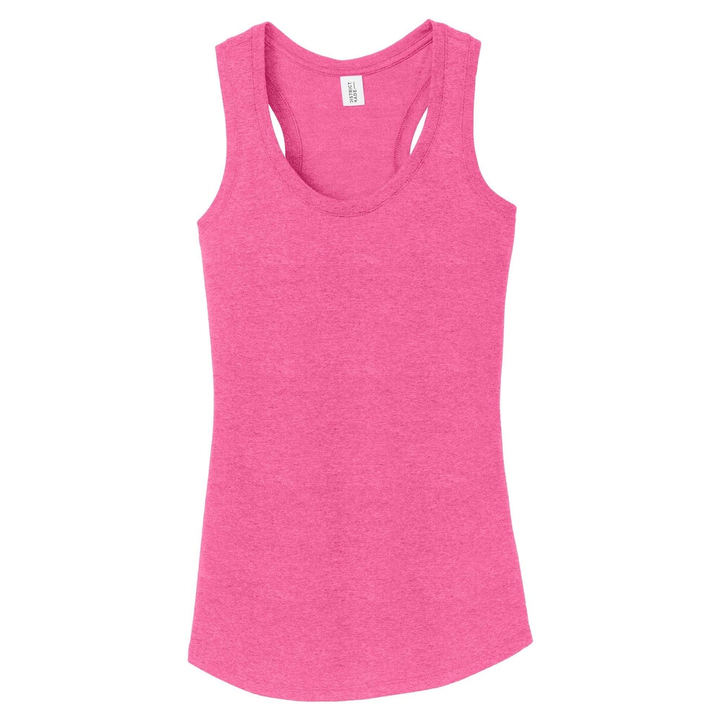 White Tank Tops - District - Soft Blend Material