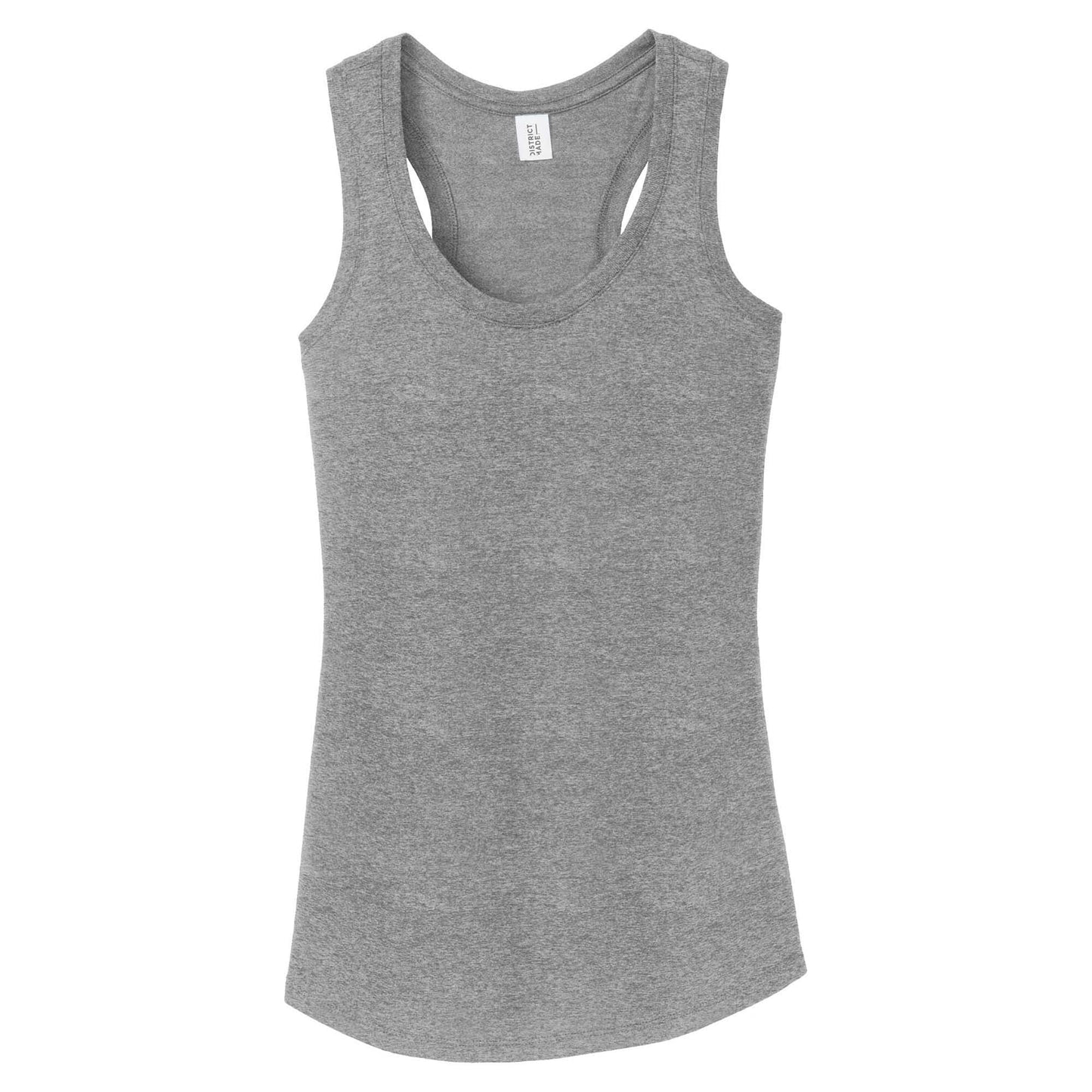 White Tank Tops - District - Soft Blend Material