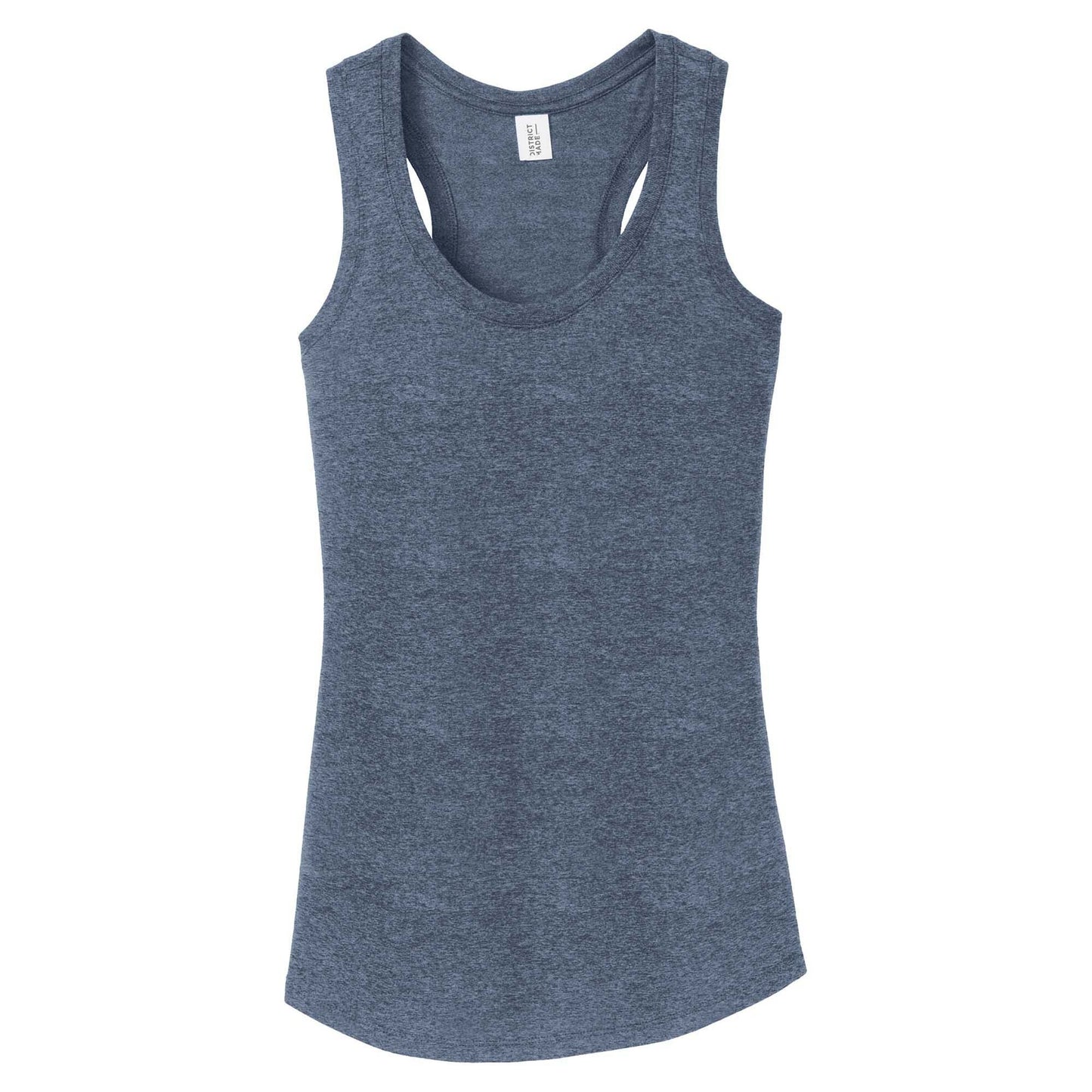 White Tank Tops - District - Soft Blend Material