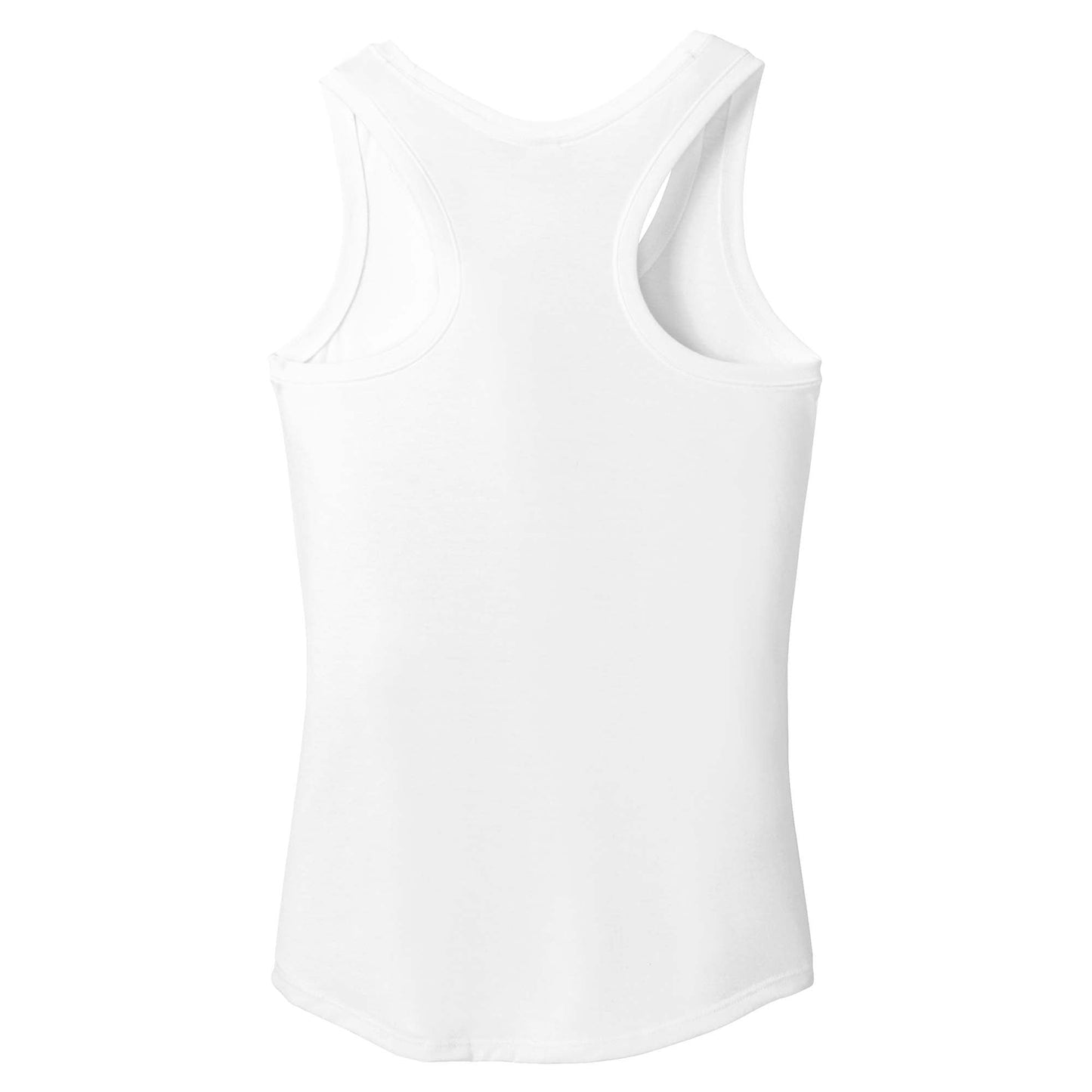 White Tank Tops - District - Soft Blend Material