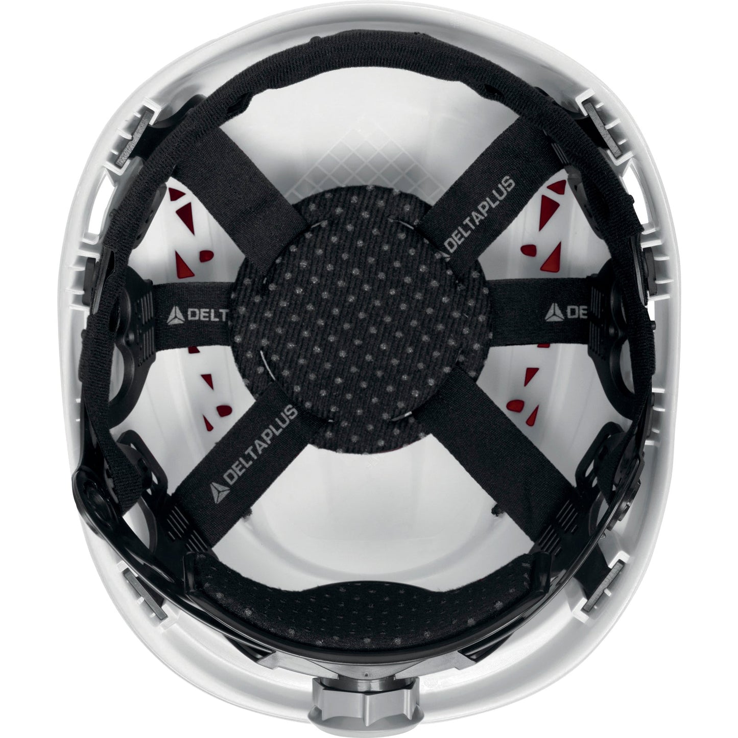 White Hard Hats - Delta Plus - Ventilated Safety Helmet
