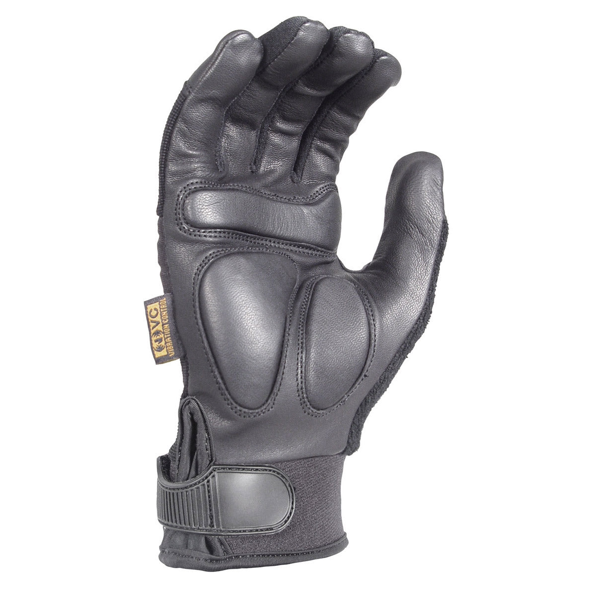 Black Leather Gloves - DeWalt - Vibration Reducing