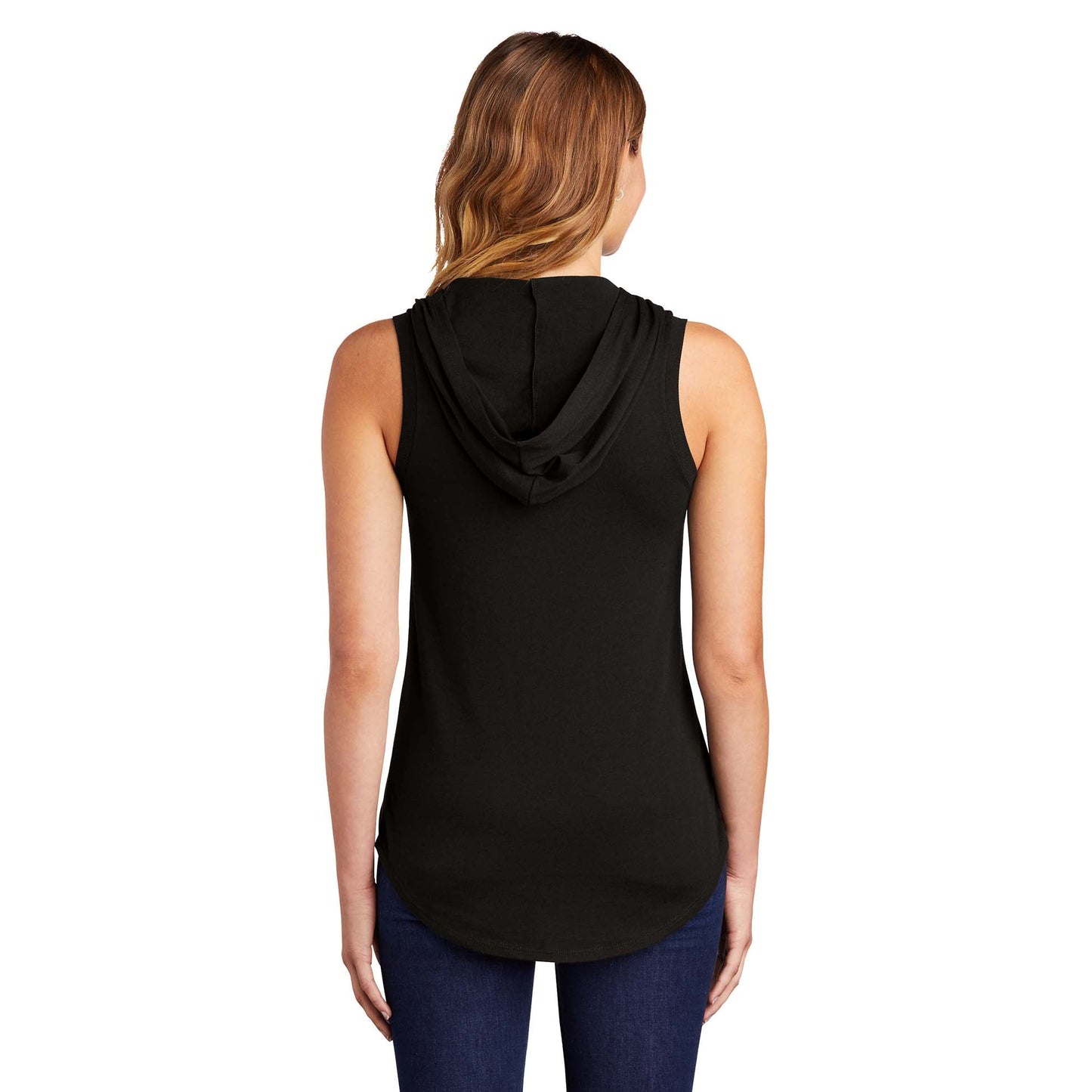 Black Hoodie - District - Stylish Comfort - Casual Wear