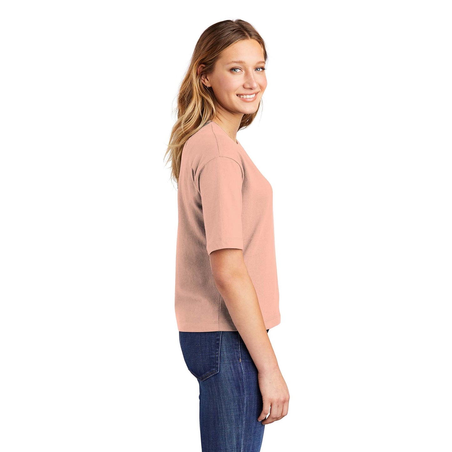 Black T-Shirts - District - Stylish Boxy Tee
