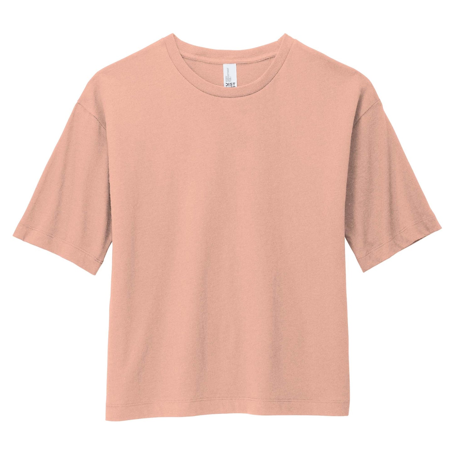 Black T-Shirts - District - Stylish Boxy Tee