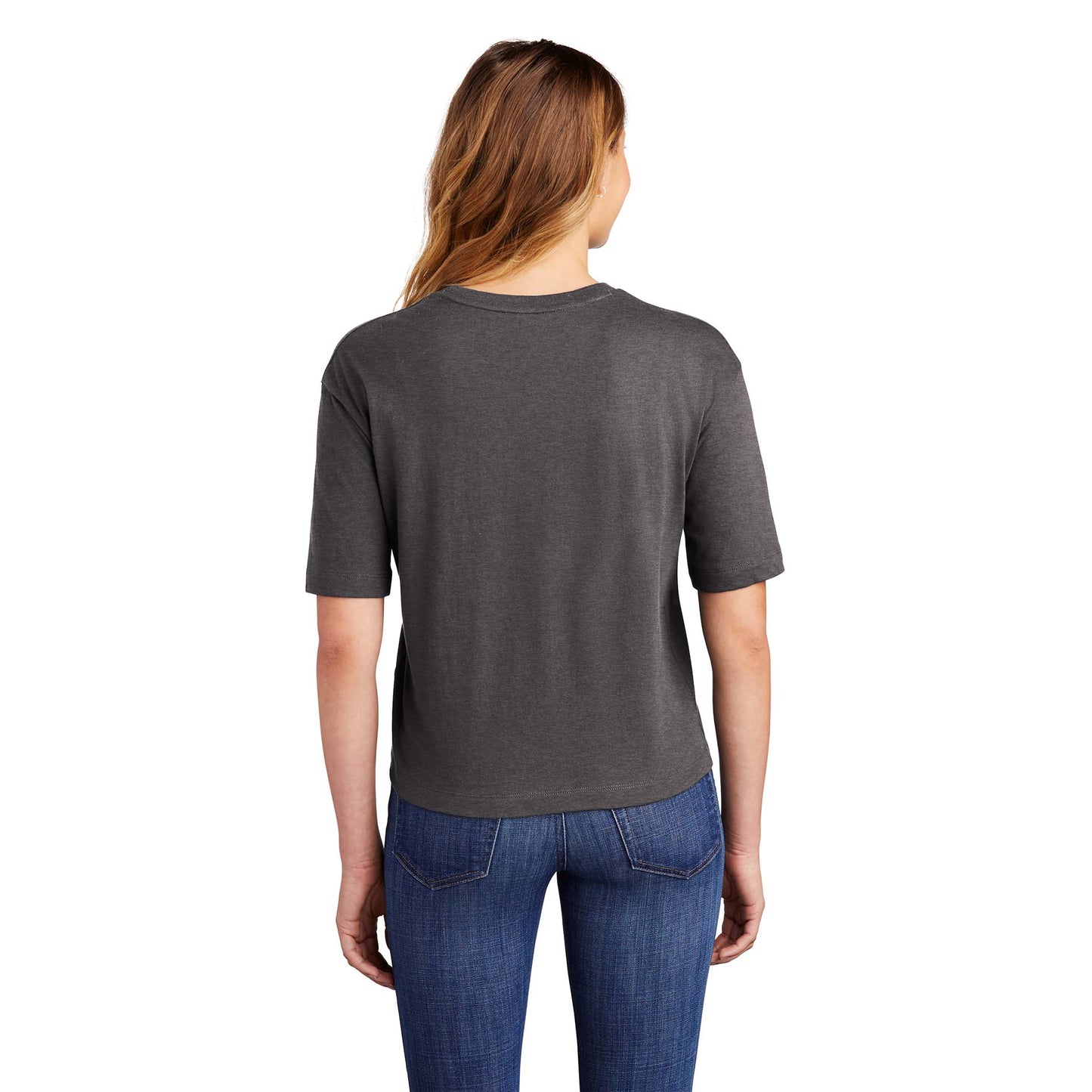 Black T-Shirts - District - Stylish Boxy Tee