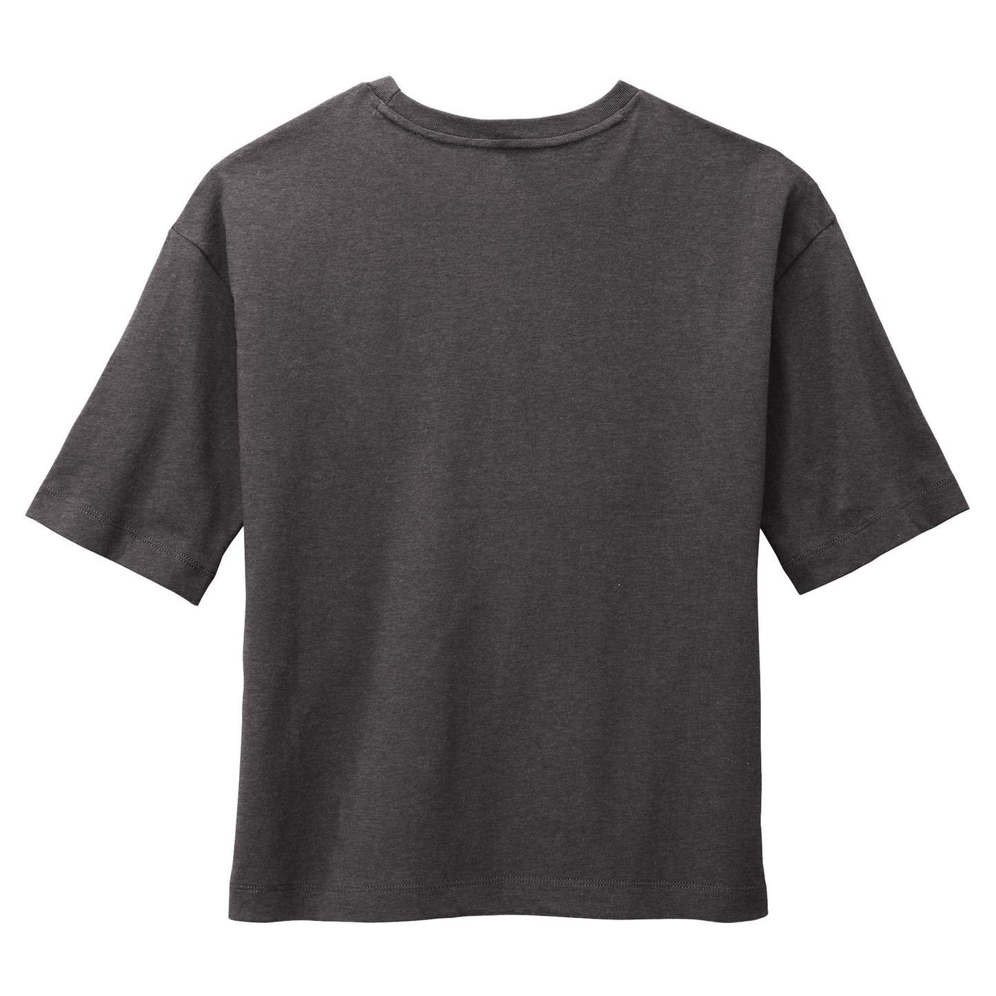 Black T-Shirts - District - Stylish Boxy Tee