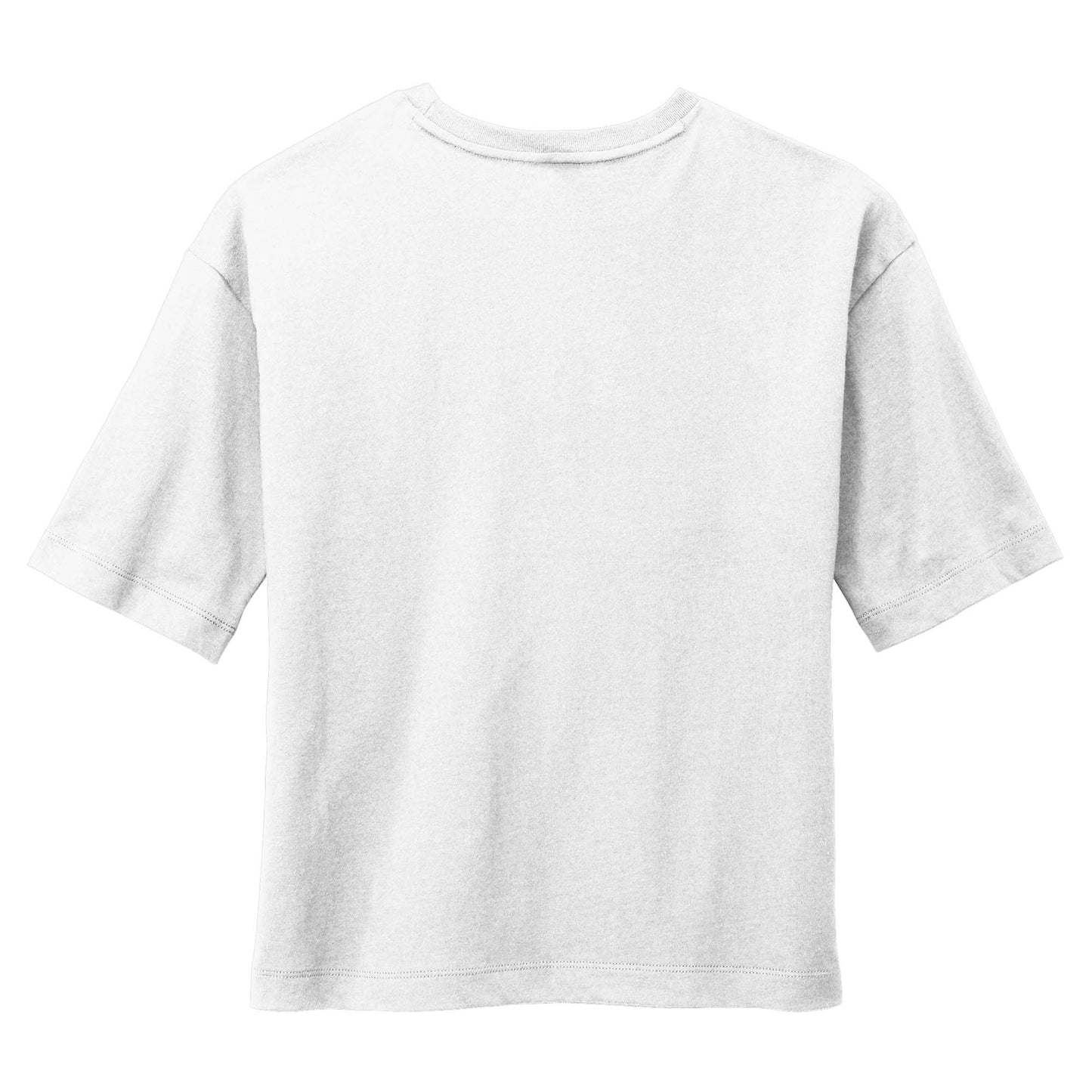 Black T-Shirts - District - Stylish Boxy Tee