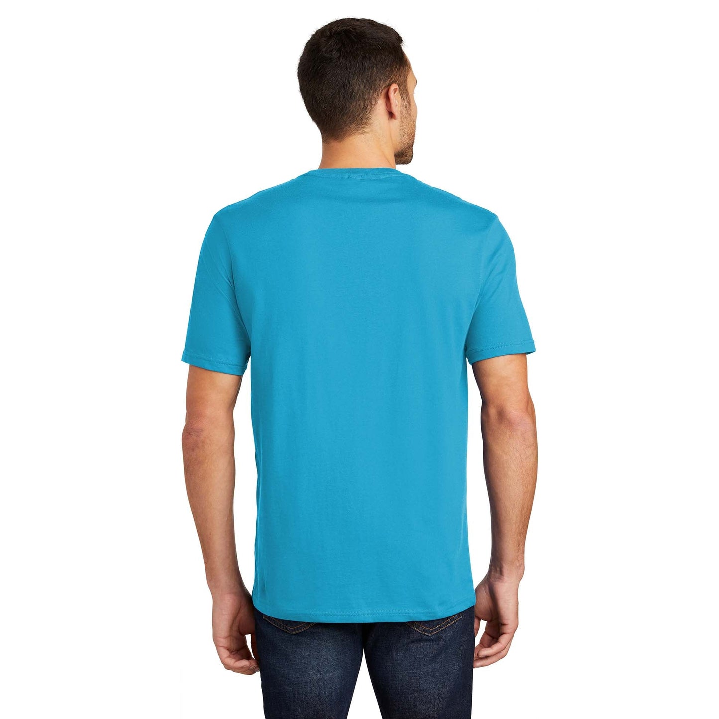 Jet Black T-Shirt - District - Soft Cotton Comfort