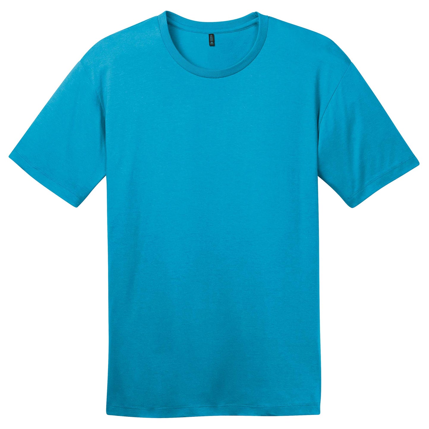 Jet Black T-Shirt - District - Soft Cotton Comfort