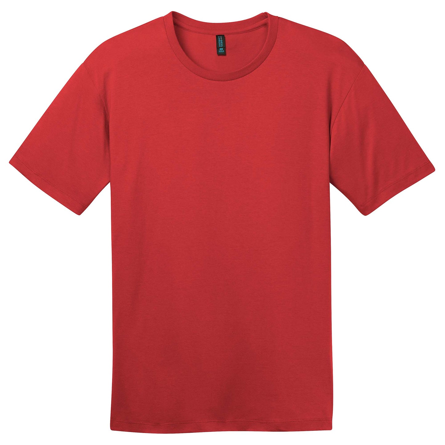 Jet Black T-Shirt - District - Soft Cotton Comfort