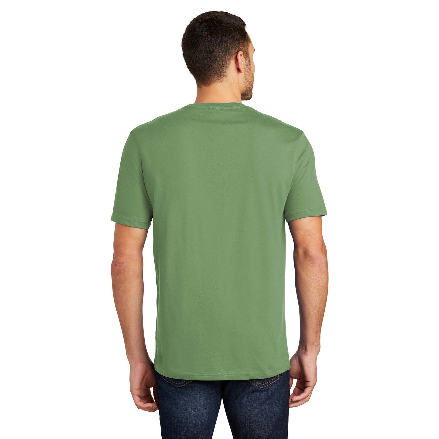 Jet Black T-Shirt - District - Soft Cotton Comfort