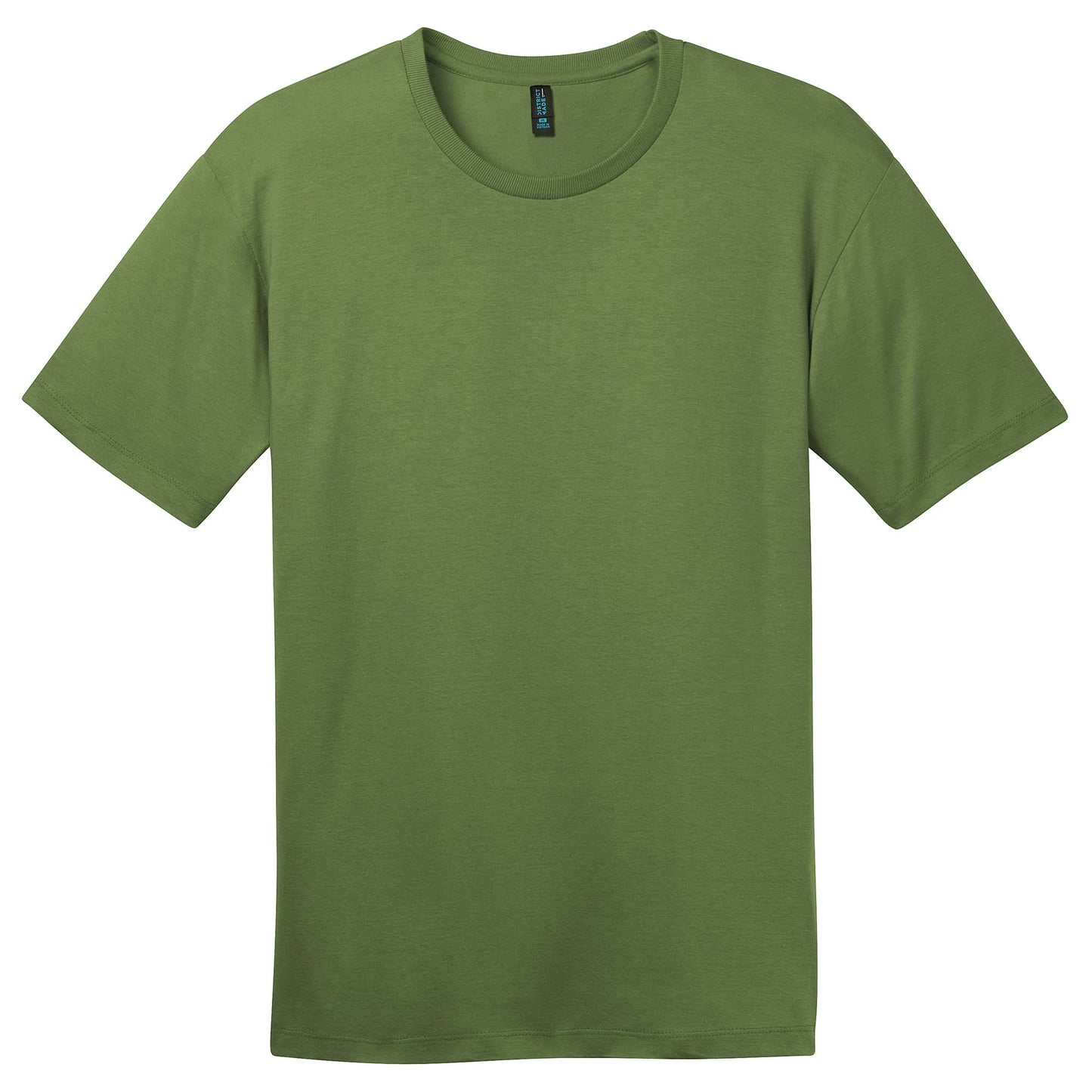 Jet Black T-Shirt - District - Soft Cotton Comfort