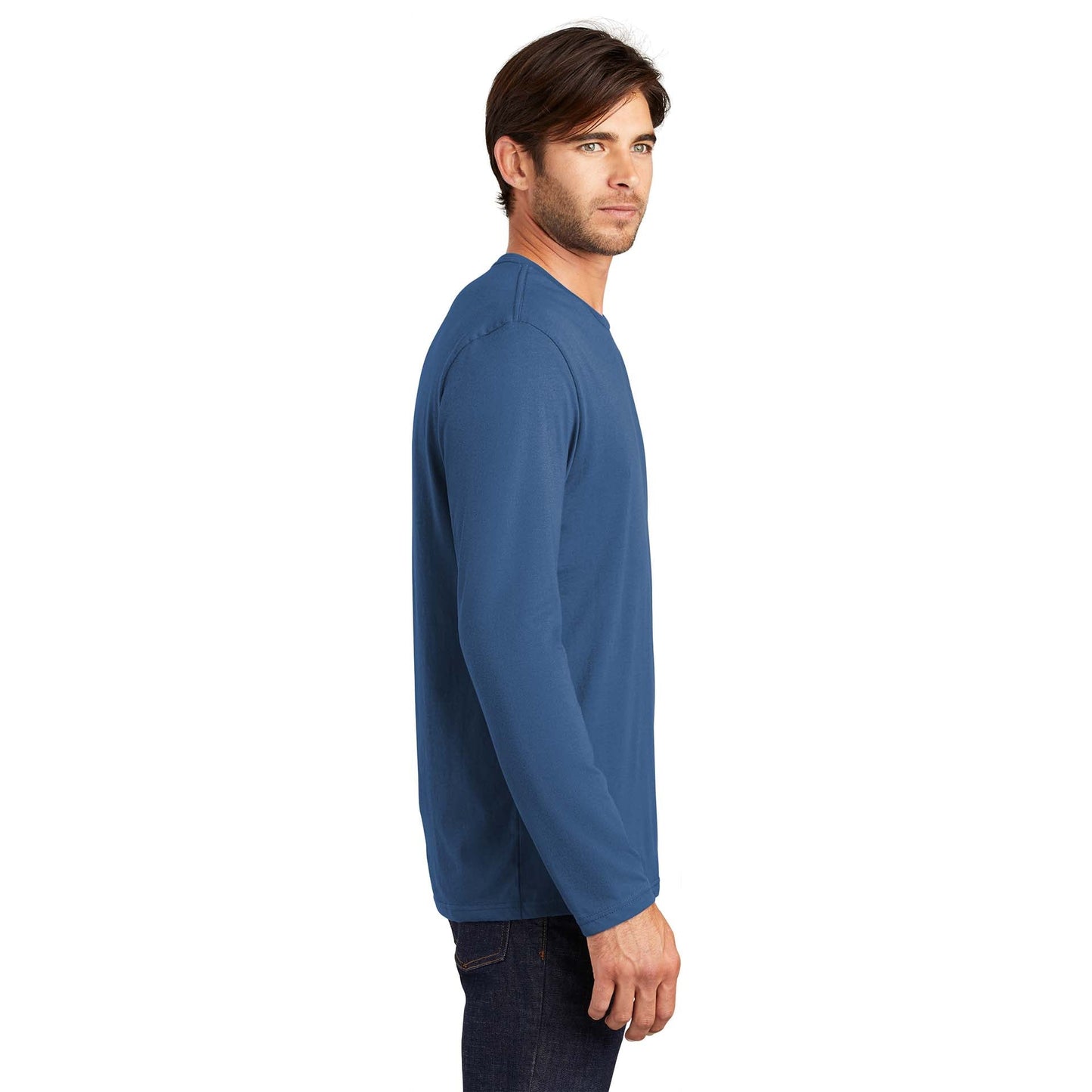 Jet Black T-Shirts - District - Comfortable Cotton Blend