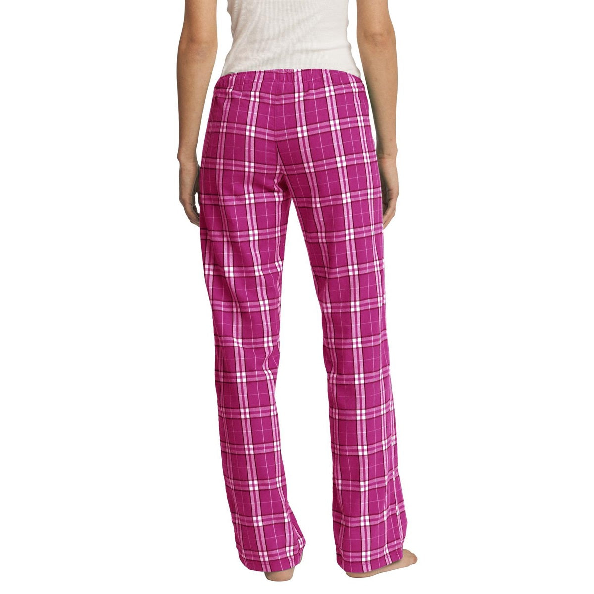 Black Flannel Pants - District - Cozy Plaid Design