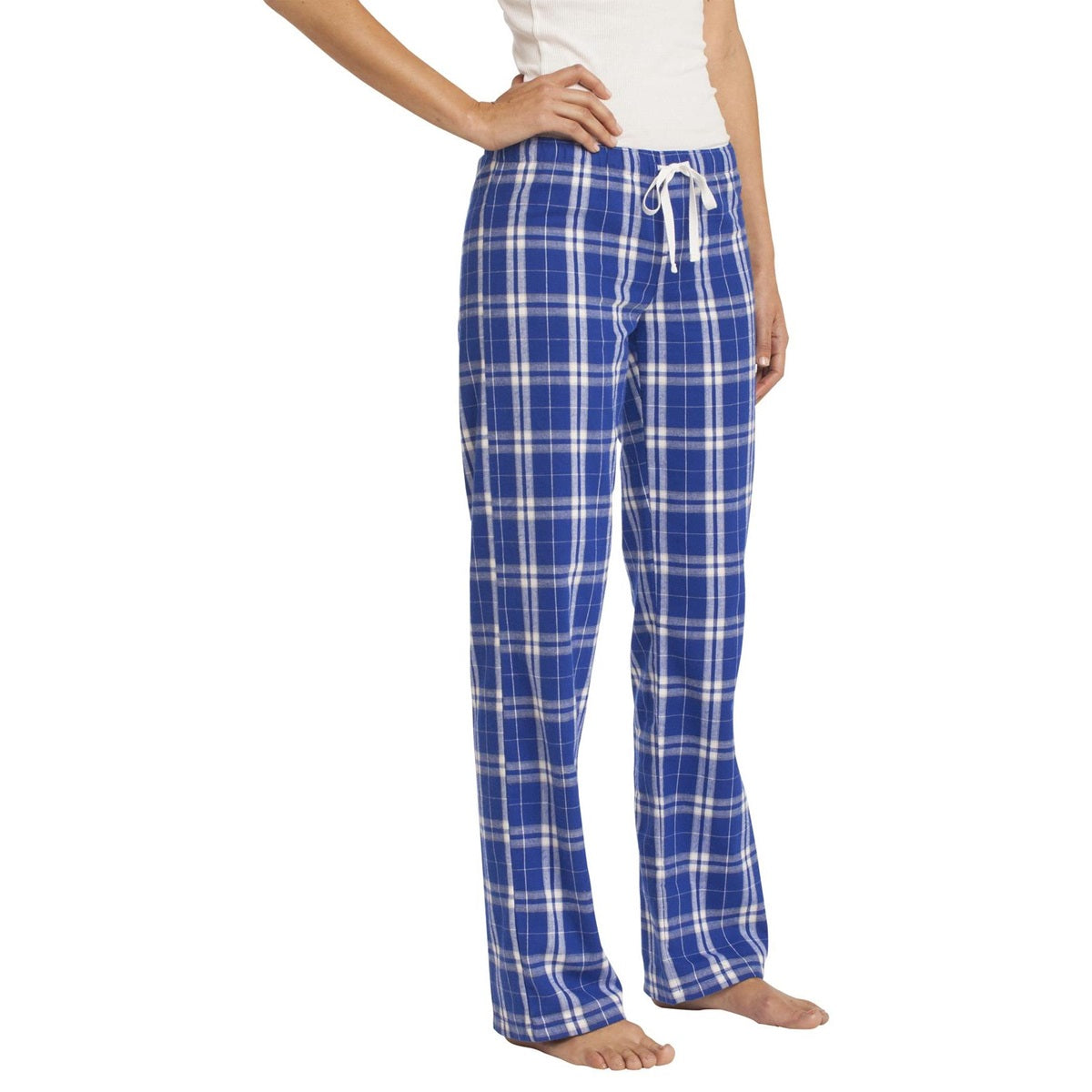 Black Flannel Pants - District - Cozy Plaid Design