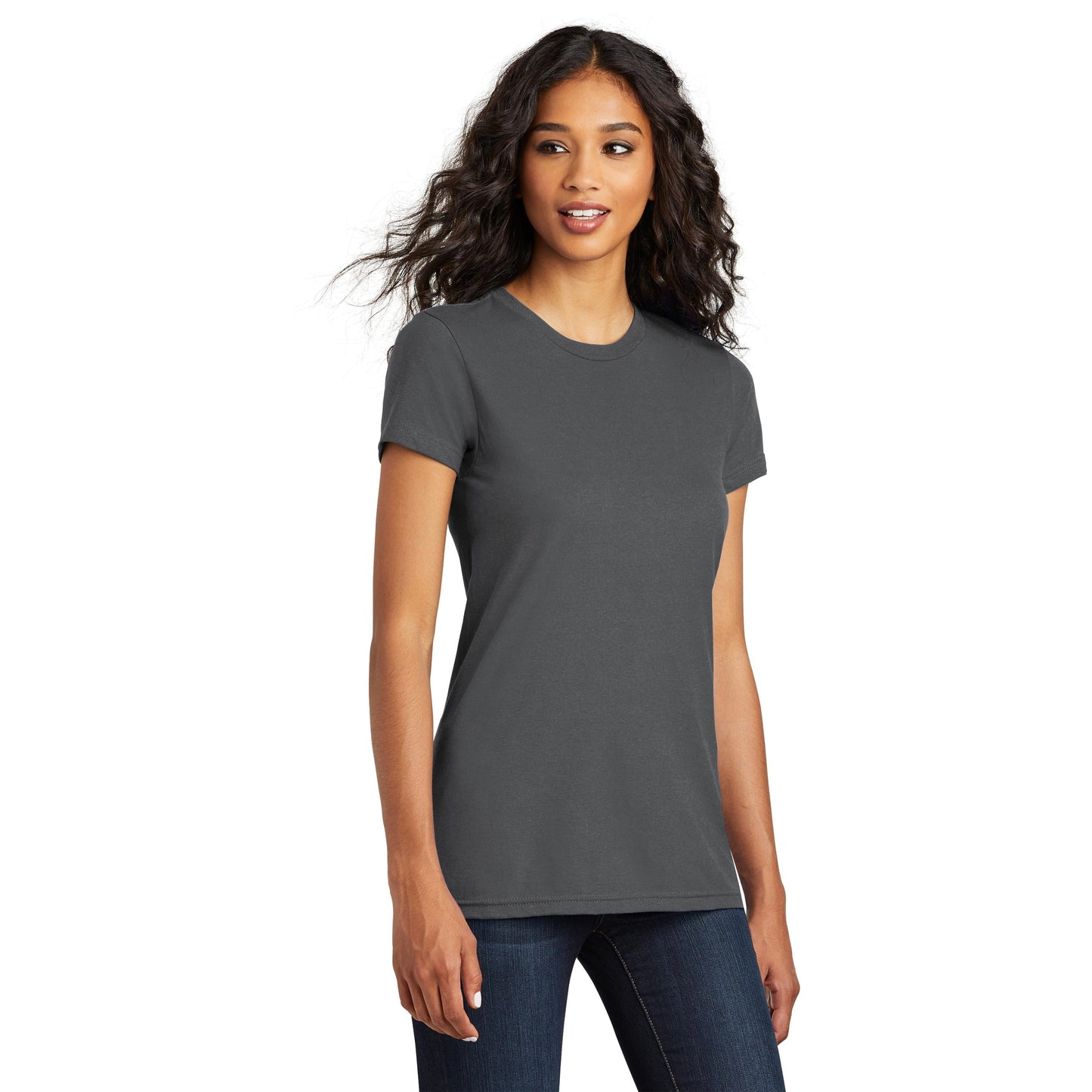 Black T-Shirts - District - Soft Comfort - Soft Cotton