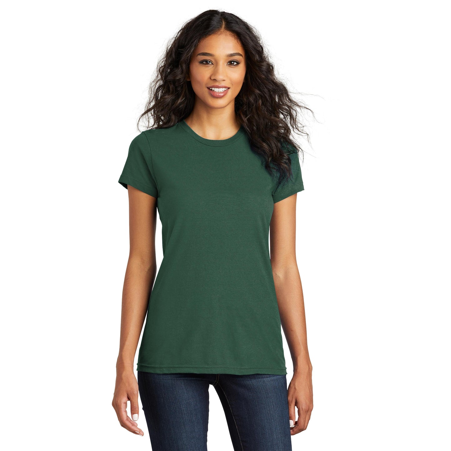 Black T-Shirts - District - Soft Comfort - Soft Cotton