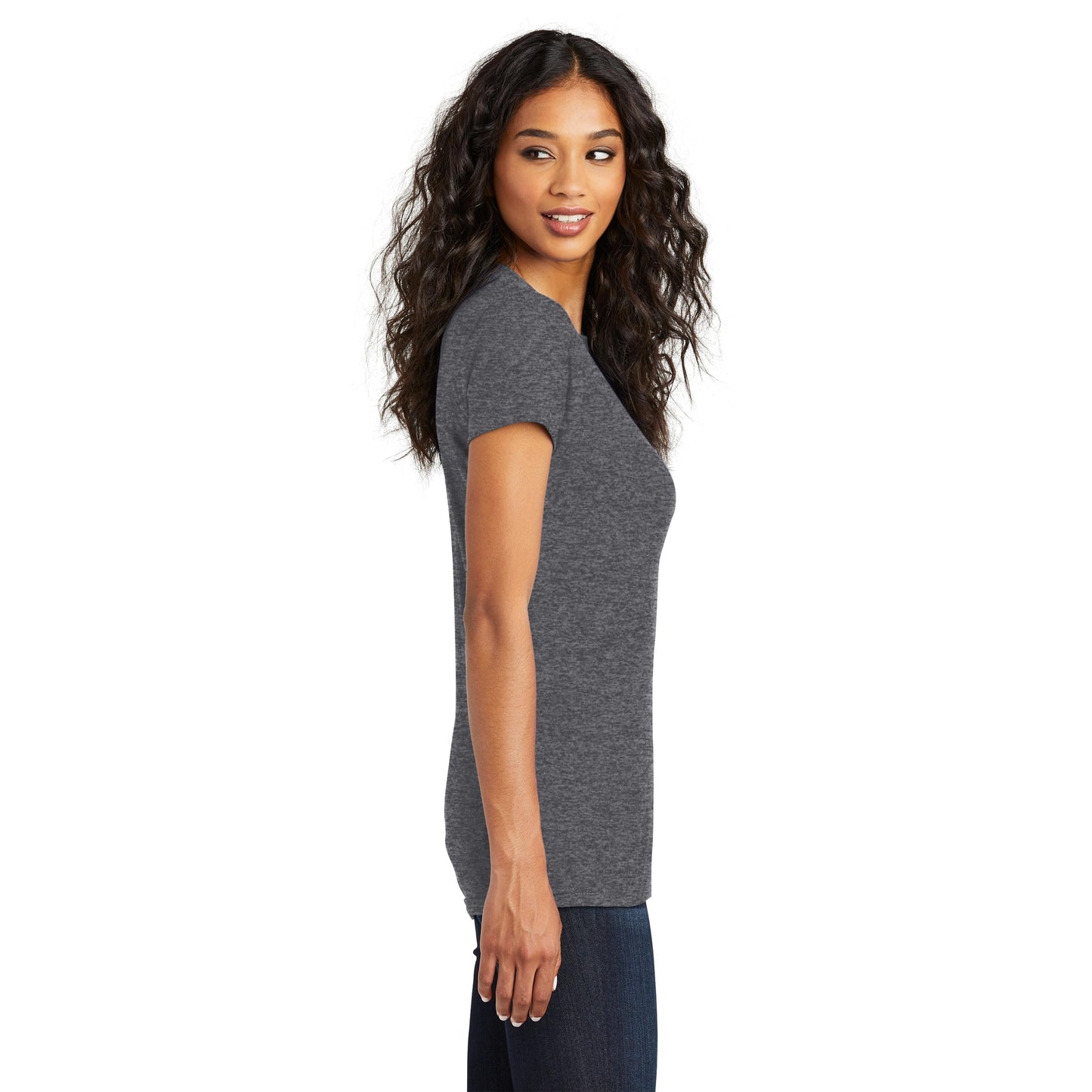 Black T-Shirts - District - Soft Comfort - Soft Cotton