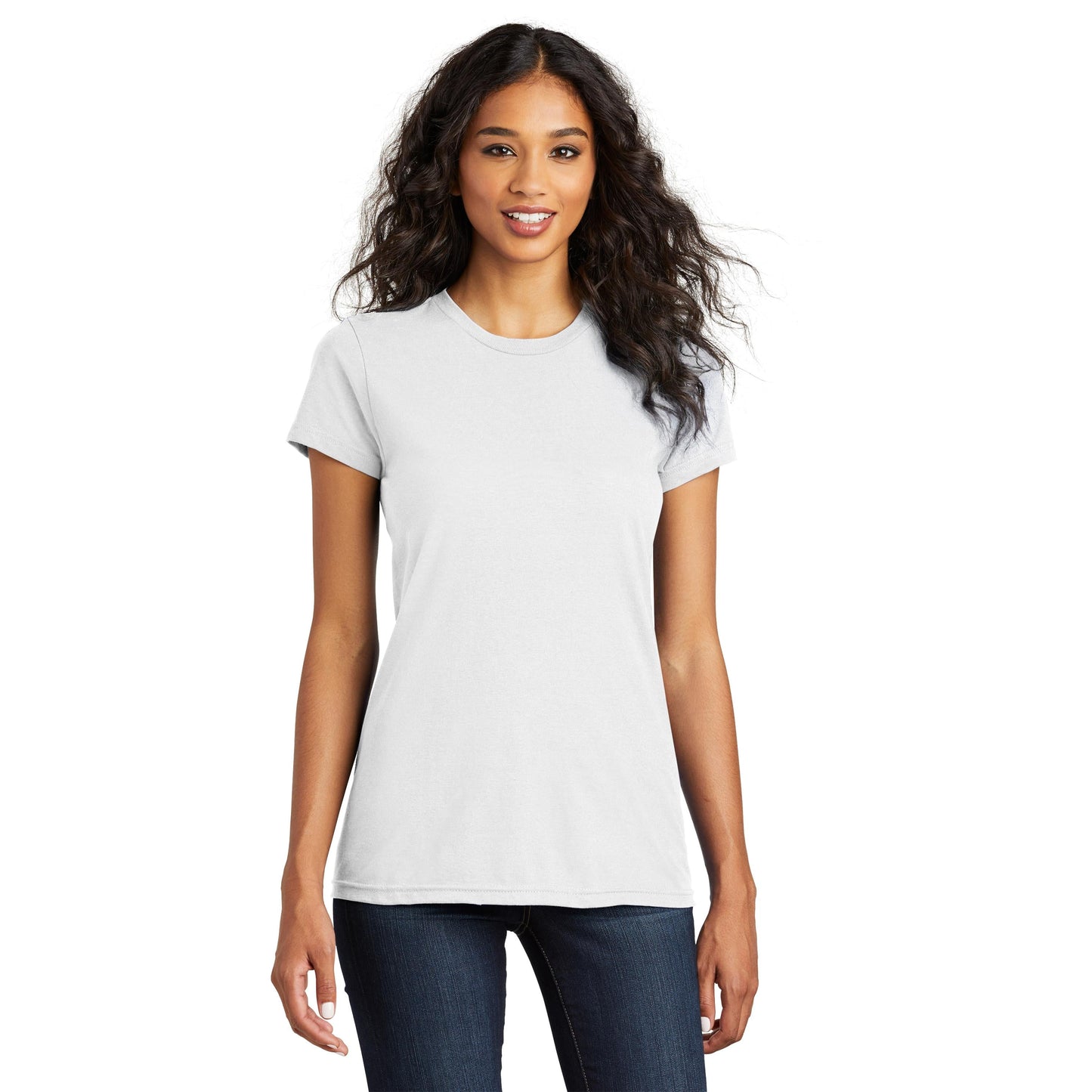 Black T-Shirts - District - Soft Comfort - Soft Cotton