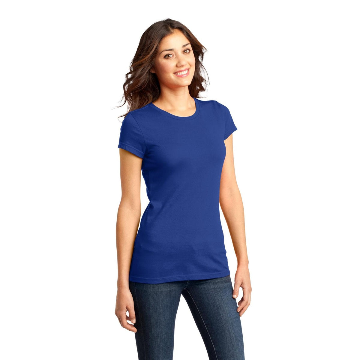 Black T-Shirts - District - Soft Cotton Tee - Comfortable Fit