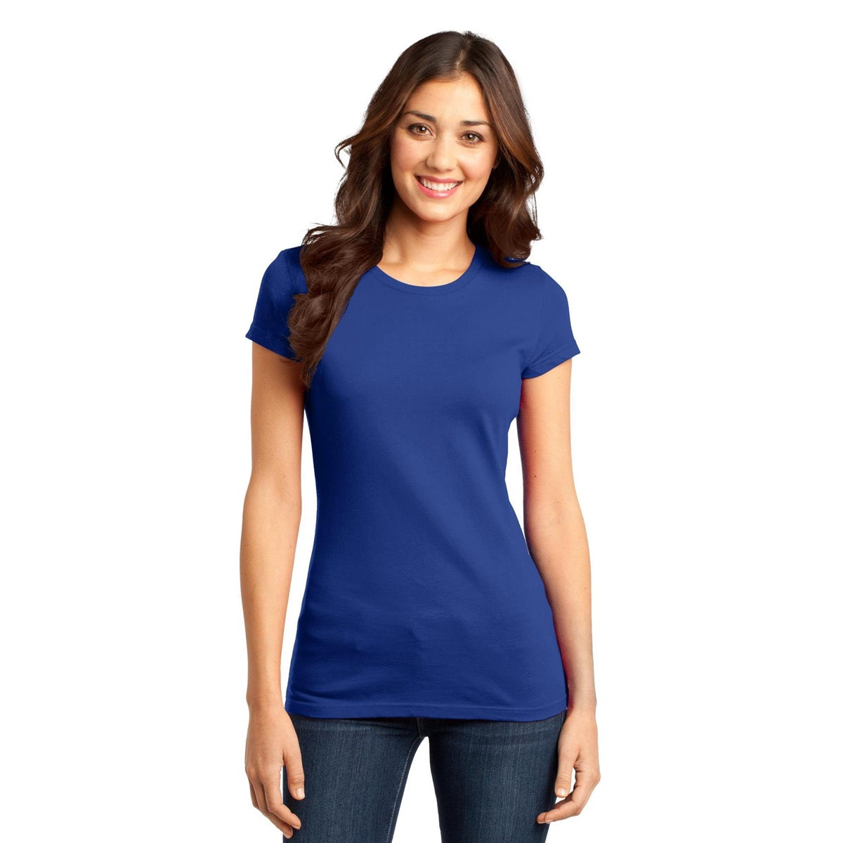 Black T-Shirts - District - Soft Cotton Tee - Comfortable Fit