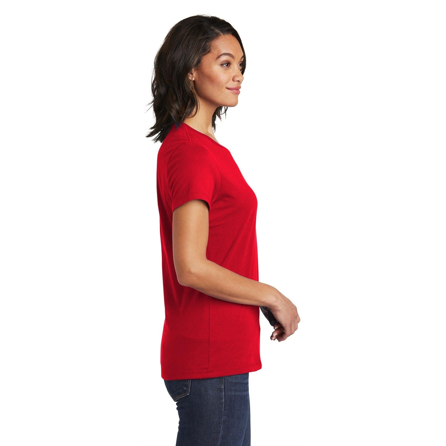 Black T-Shirts - District - Soft Cotton Tee - Comfortable Fit