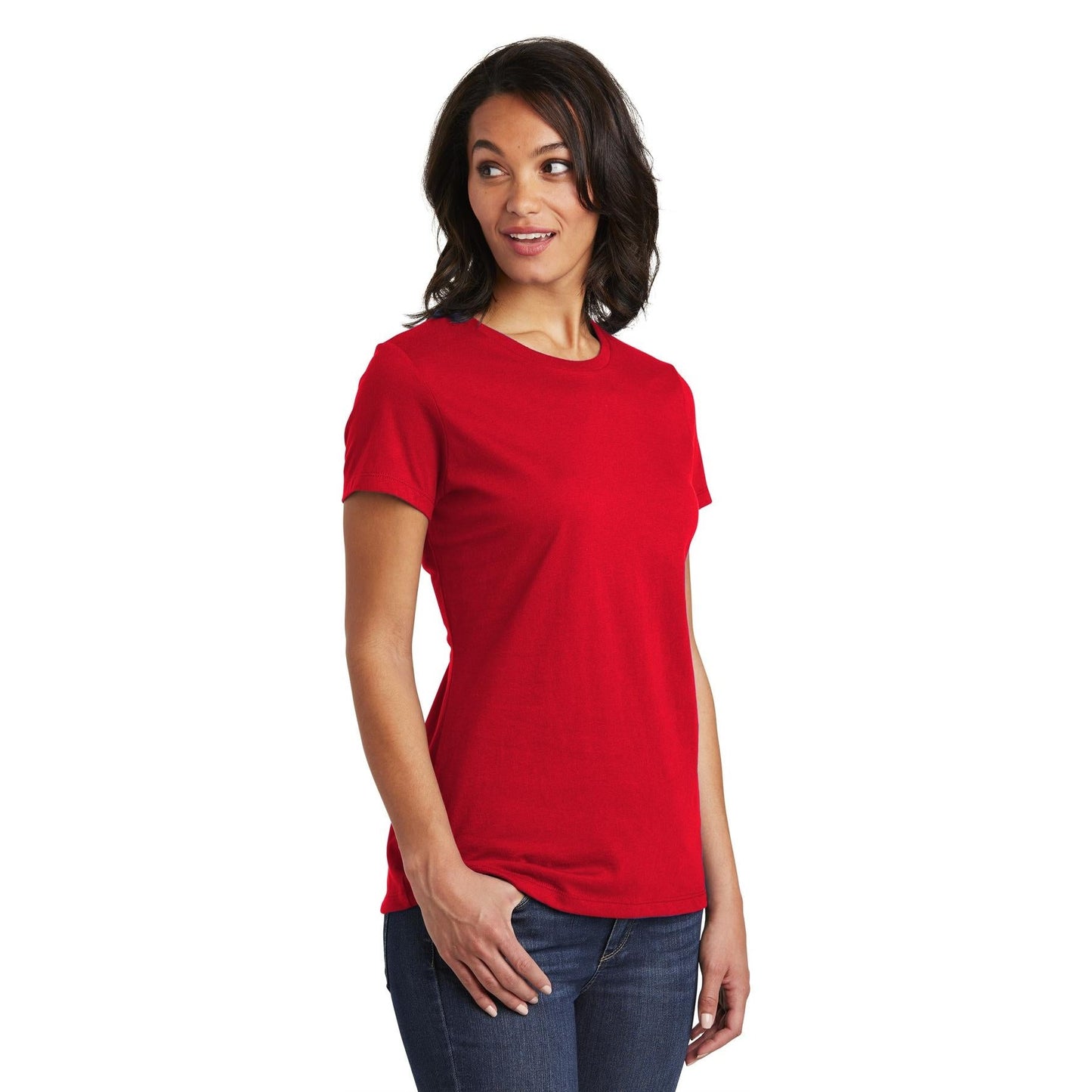 Black T-Shirts - District - Soft Cotton Tee - Comfortable Fit