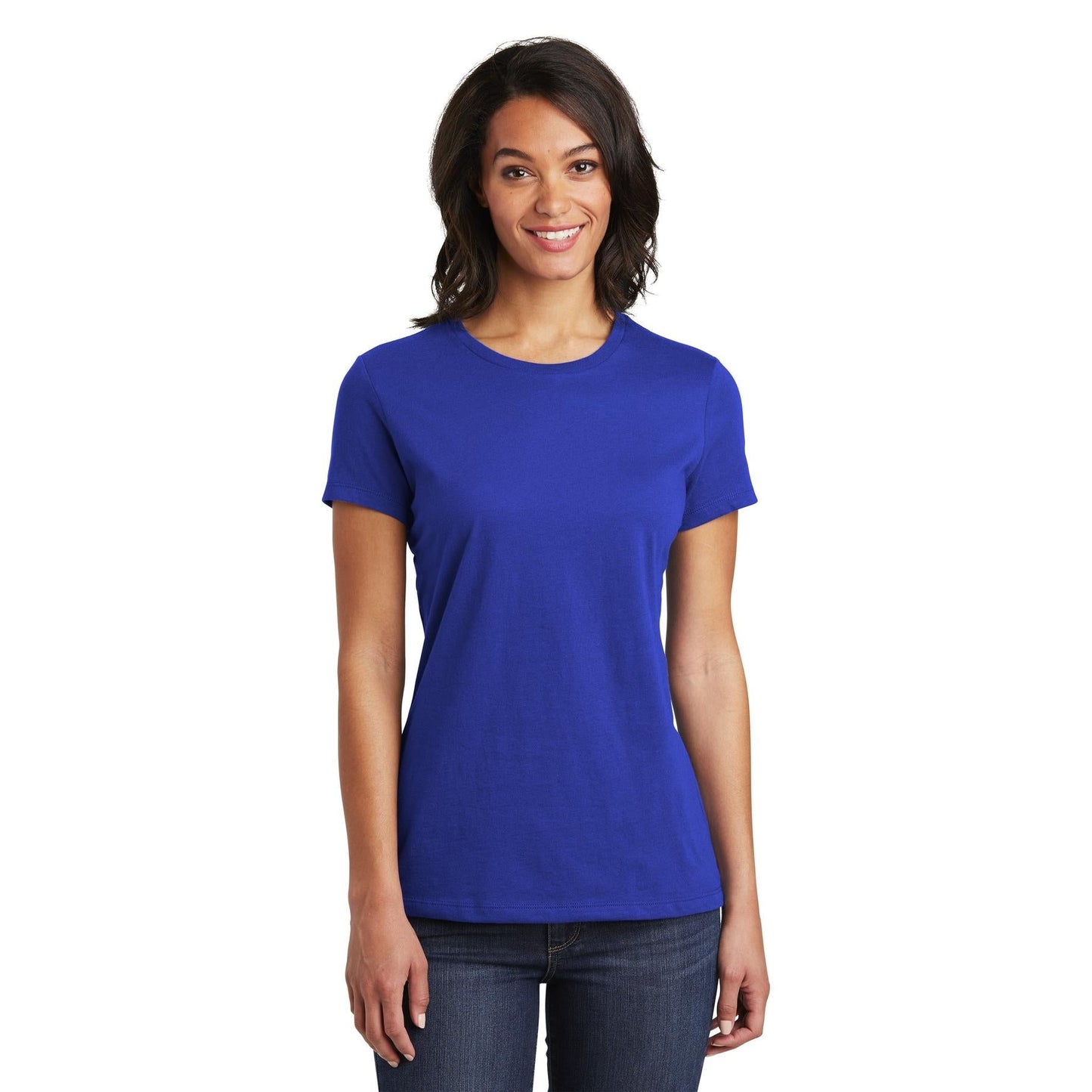 Black T-Shirts - District - Soft Cotton Tee - Comfortable Fit