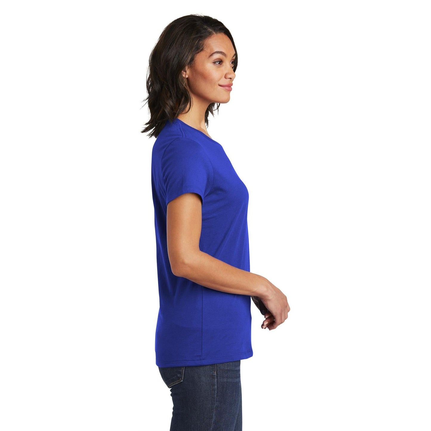 Black T-Shirts - District - Soft Cotton Tee - Comfortable Fit