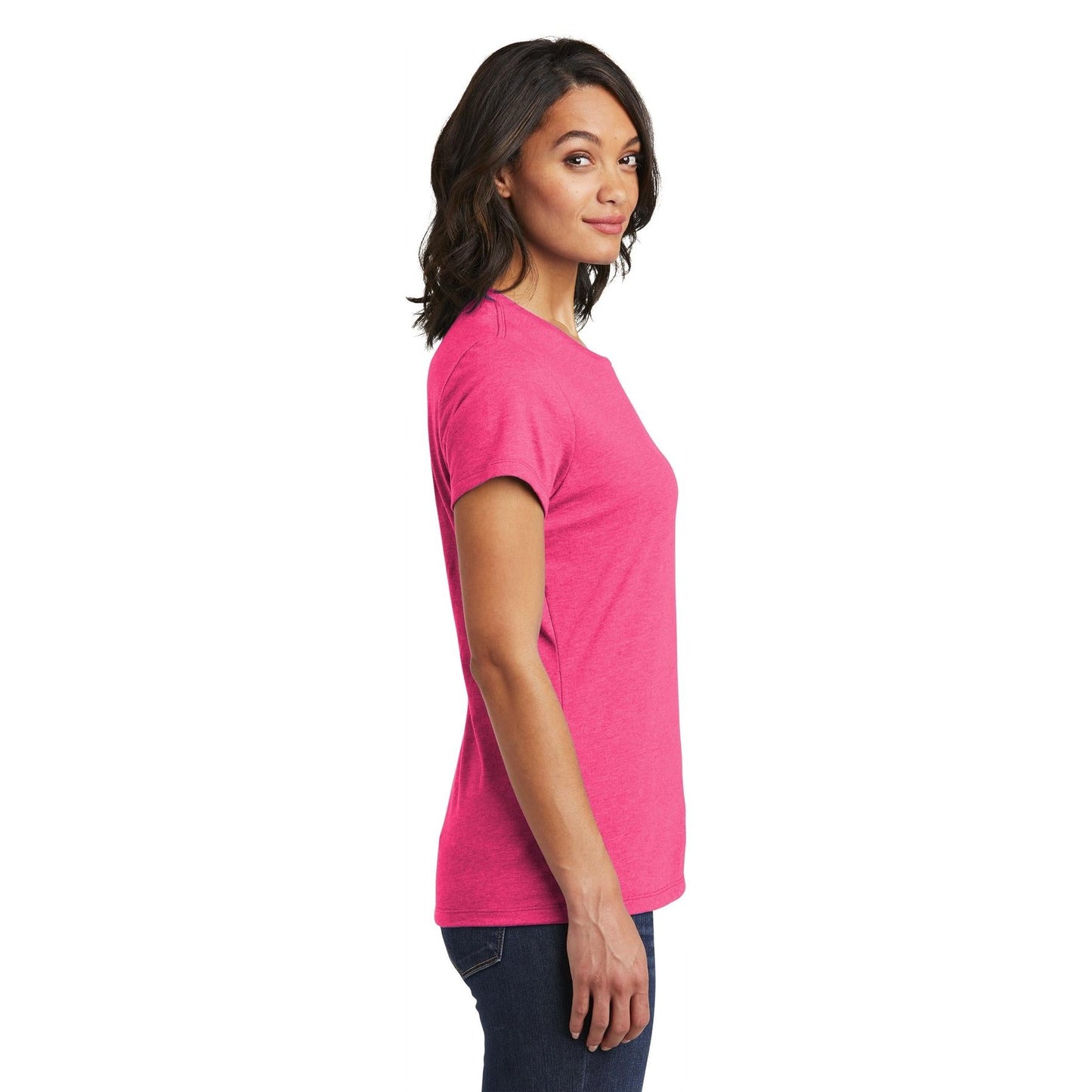 Black T-Shirts - District - Soft Cotton Tee - Comfortable Fit