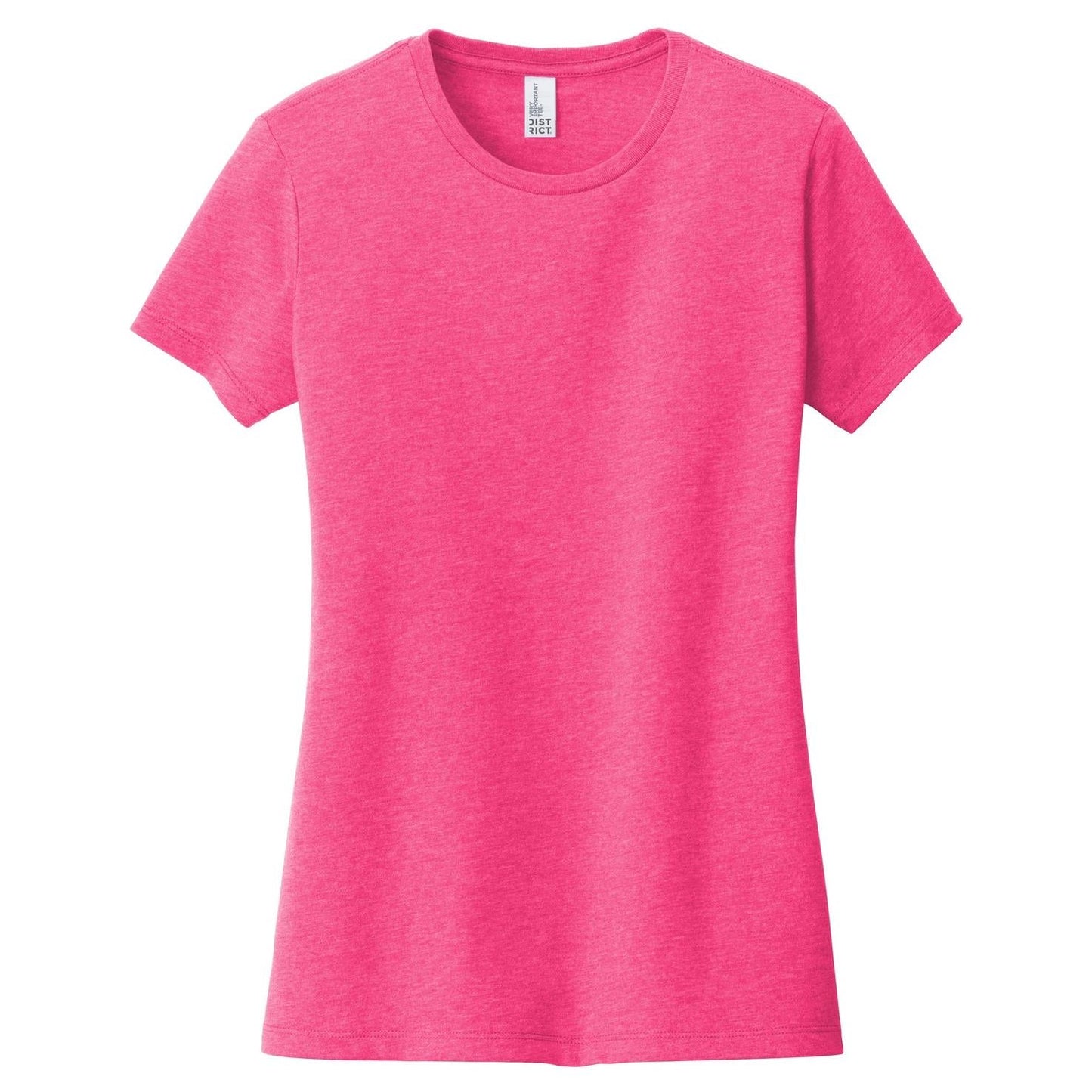 Black T-Shirts - District - Soft Cotton Tee - Comfortable Fit