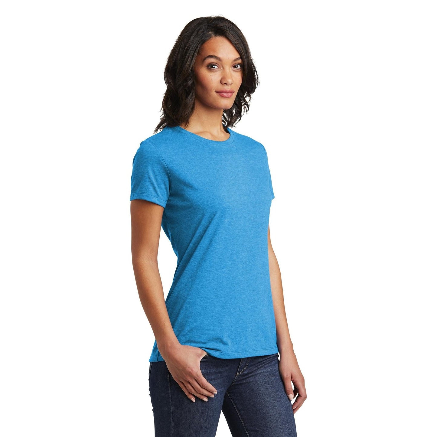 Black T-Shirts - District - Soft Cotton Tee - Comfortable Fit