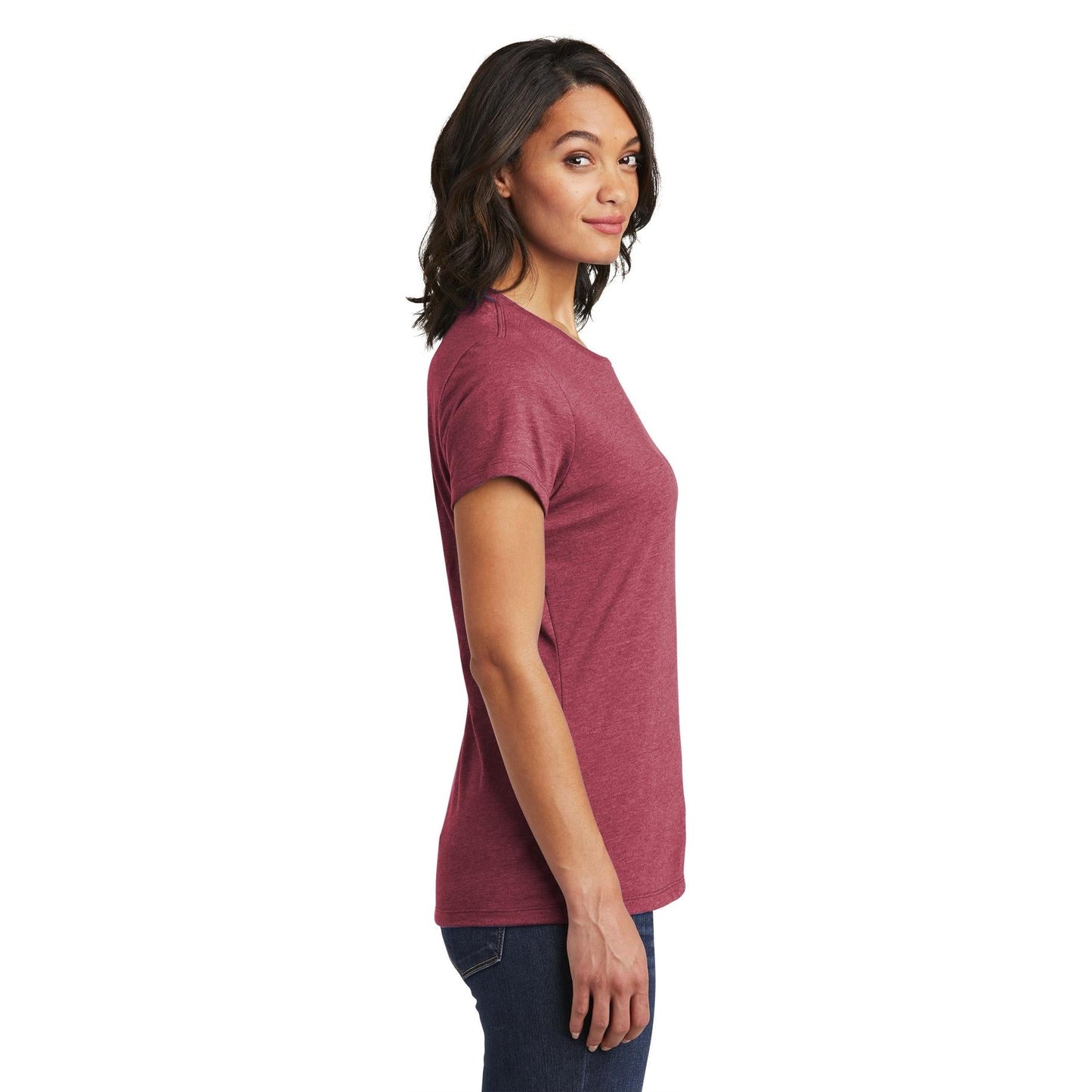 Black T-Shirts - District - Soft Cotton Tee - Comfortable Fit