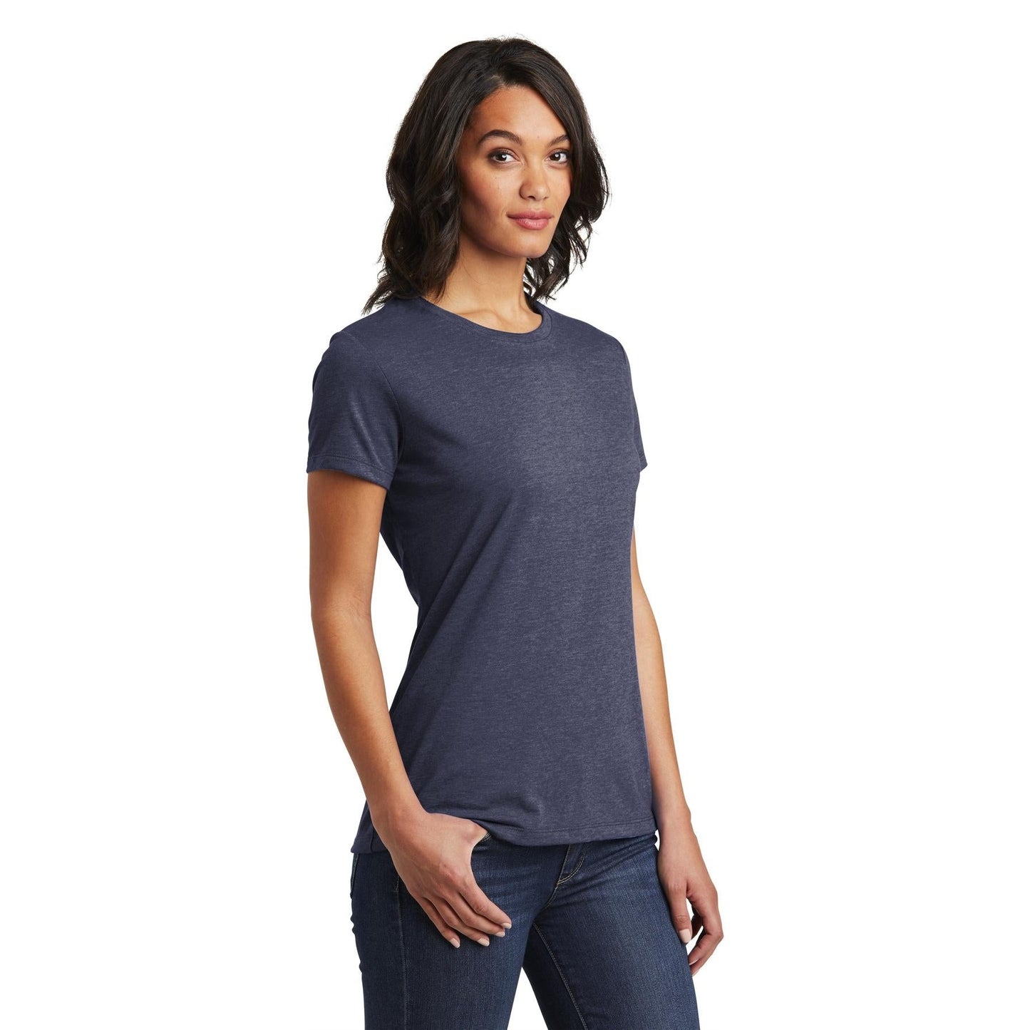Black T-Shirts - District - Soft Cotton Tee - Comfortable Fit