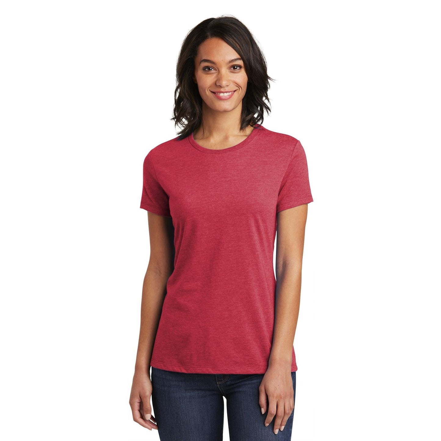 Black T-Shirts - District - Soft Cotton Tee - Comfortable Fit
