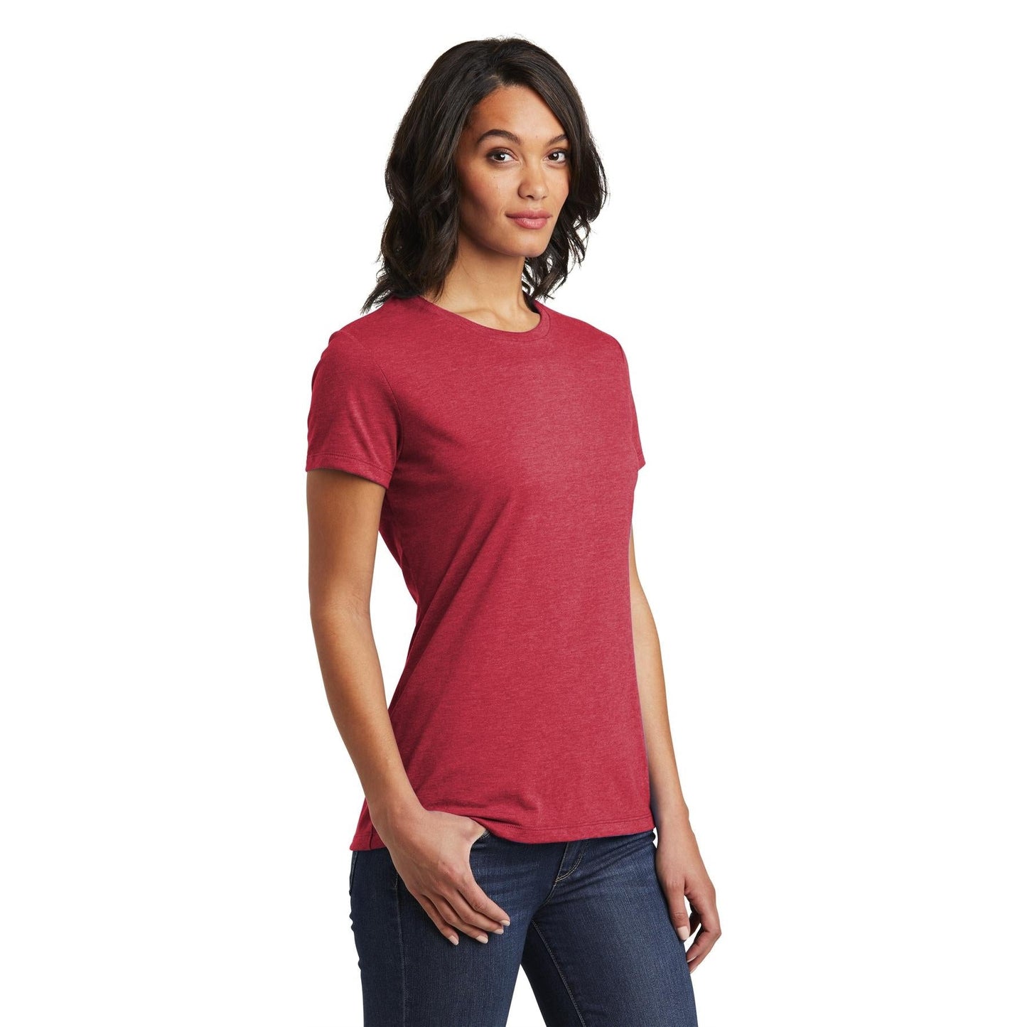 Black T-Shirts - District - Soft Cotton Tee - Comfortable Fit