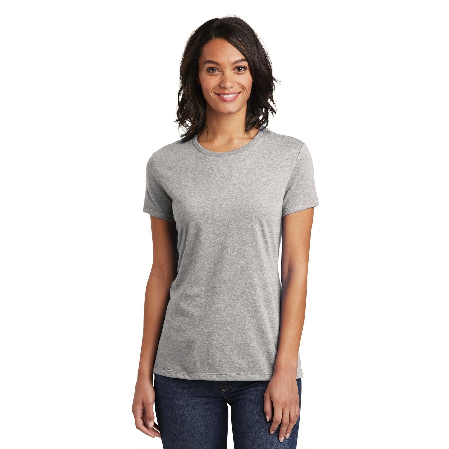 Black T-Shirts - District - Soft Cotton Tee - Comfortable Fit