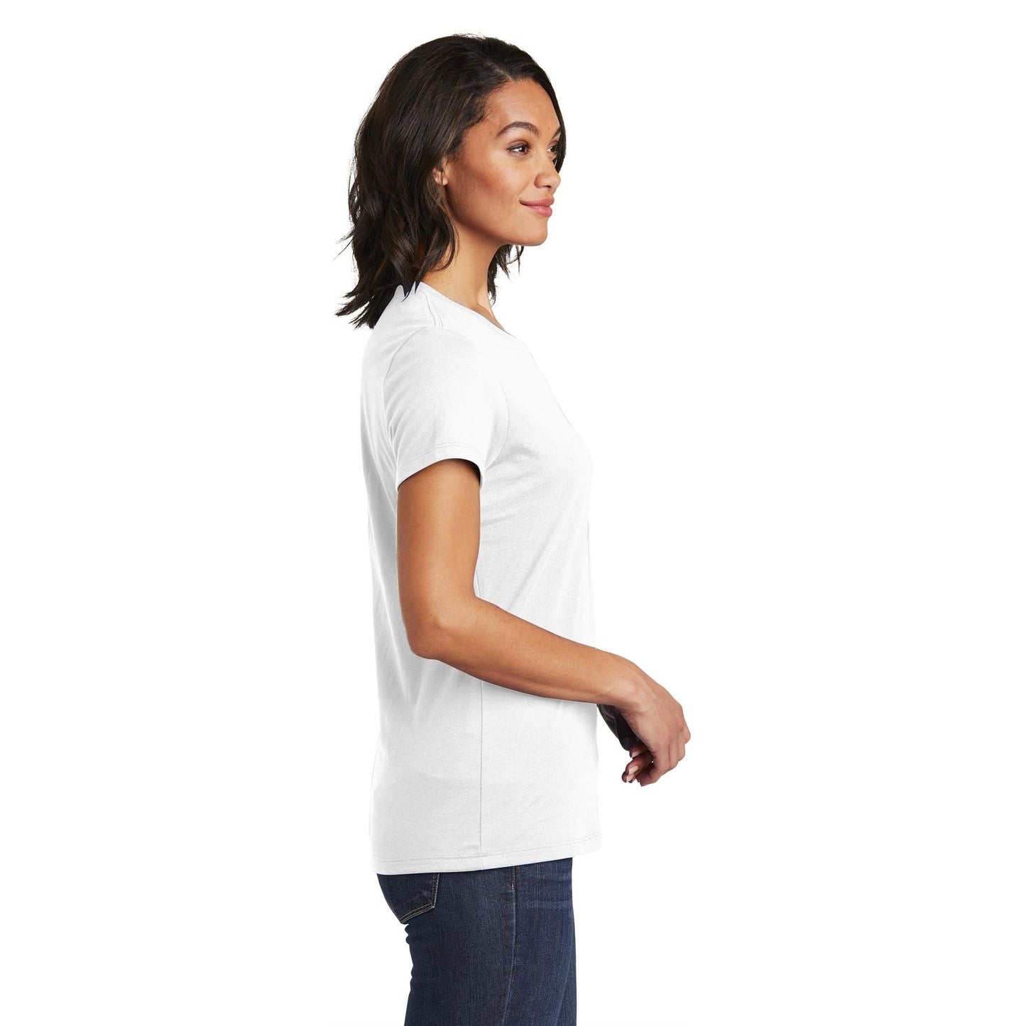 Black T-Shirts - District - Soft Cotton Tee - Comfortable Fit