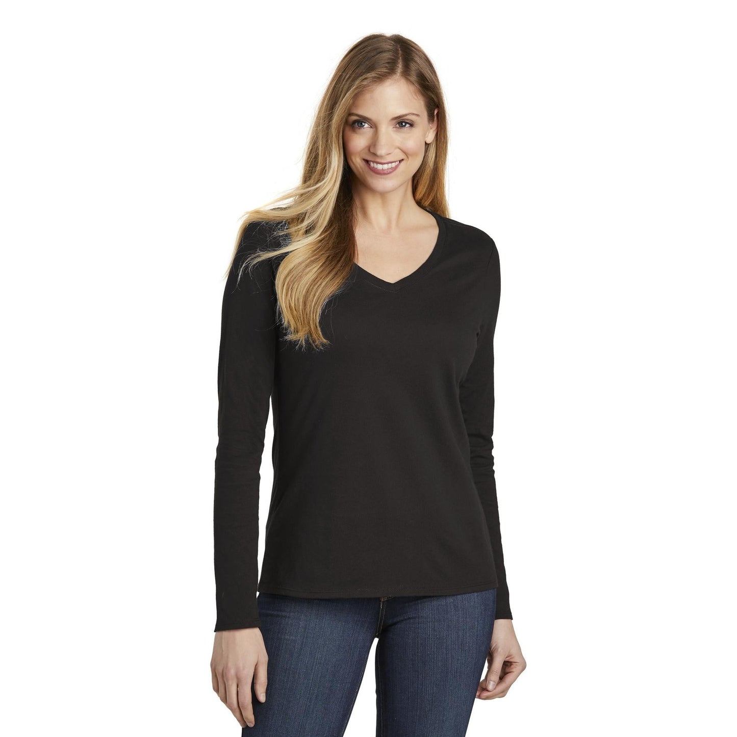 Black T-Shirts - District - Soft Cotton Tee - Stylish Design